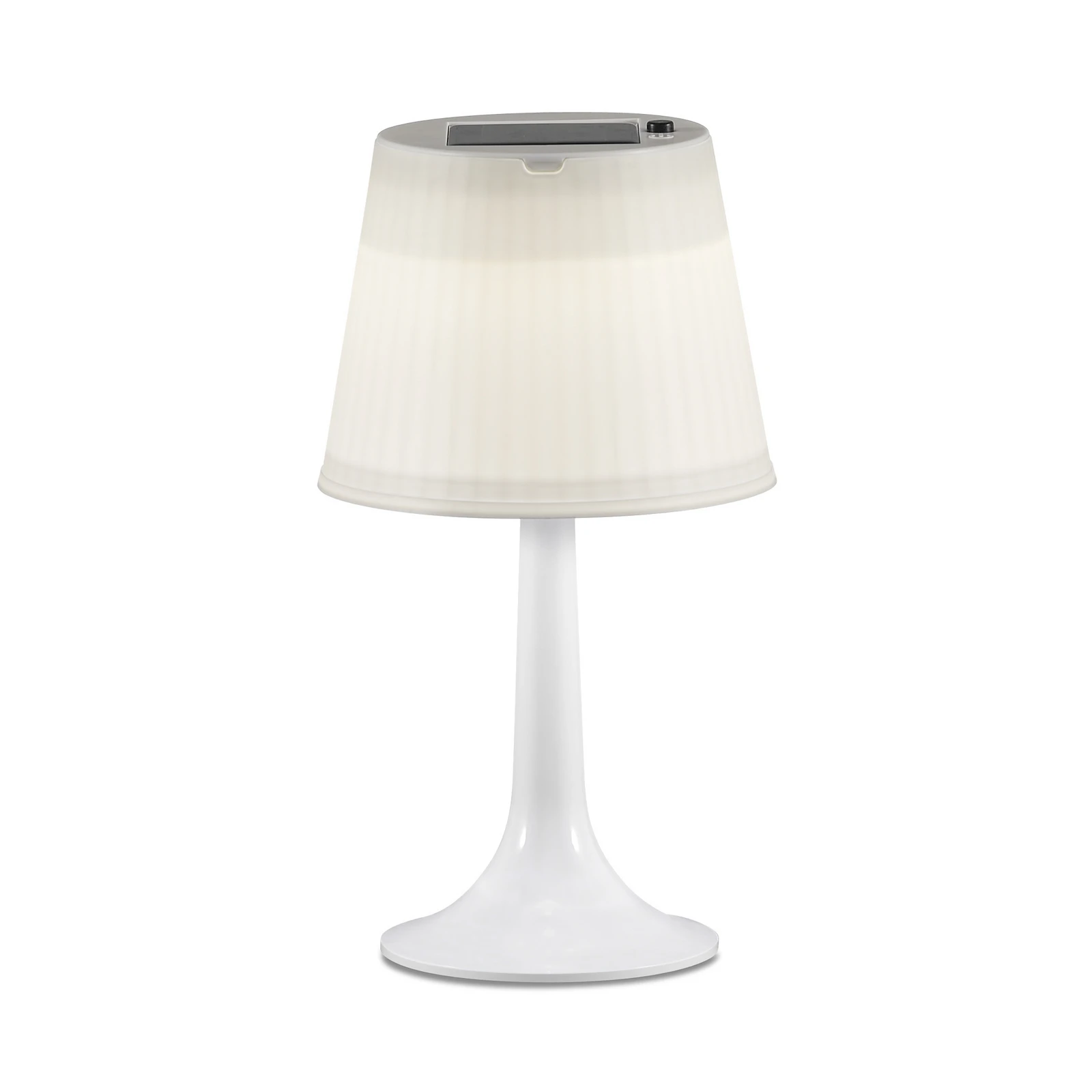 Witte LED-solartafellamp Assisi Sitra