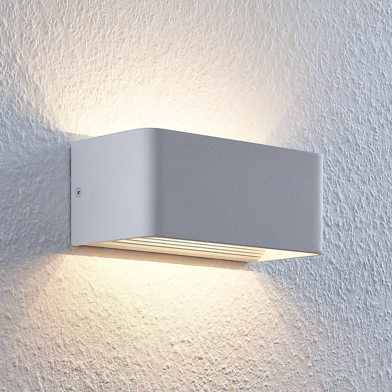 Lindby Puristisk LED-vägglampa Lonisa