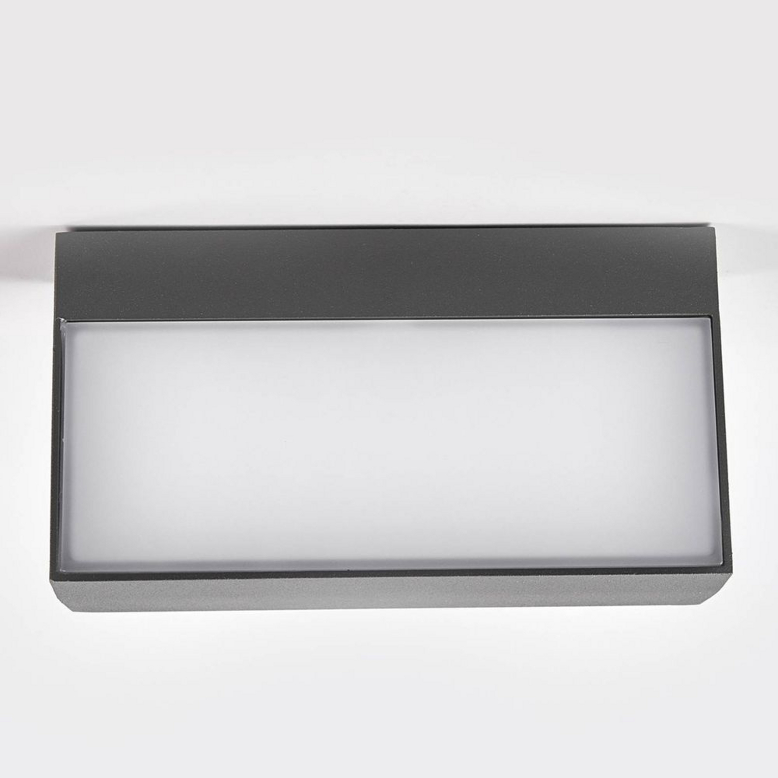 Lissi Buiten Wandlamp IP54 Dark Grey - Lucande