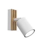 Envostar Tino wandspot 1-lamp wit/hout