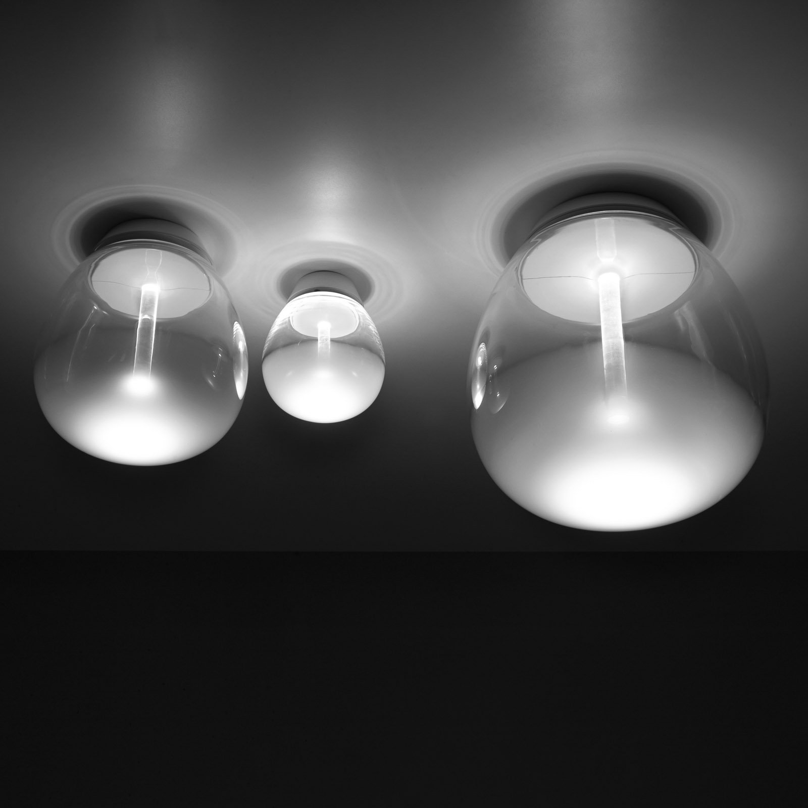 Artemide Empatia LED stropné svietidlo, Ø 16 cm
