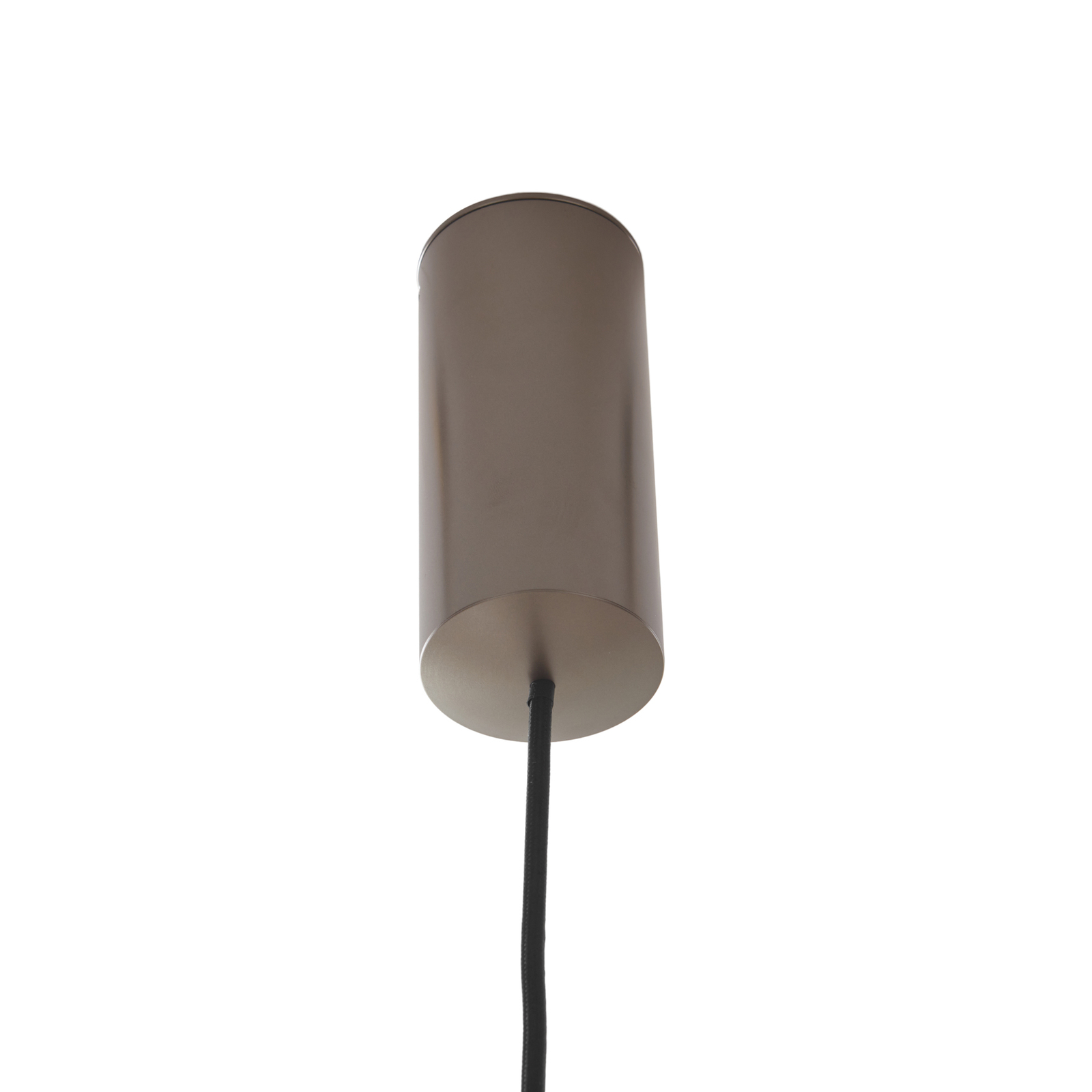 Lucande Varineth LED pendant light nickel/copper