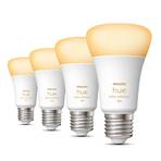 Philips Hue White Ambiance 6W 800lm E27, pack de 4