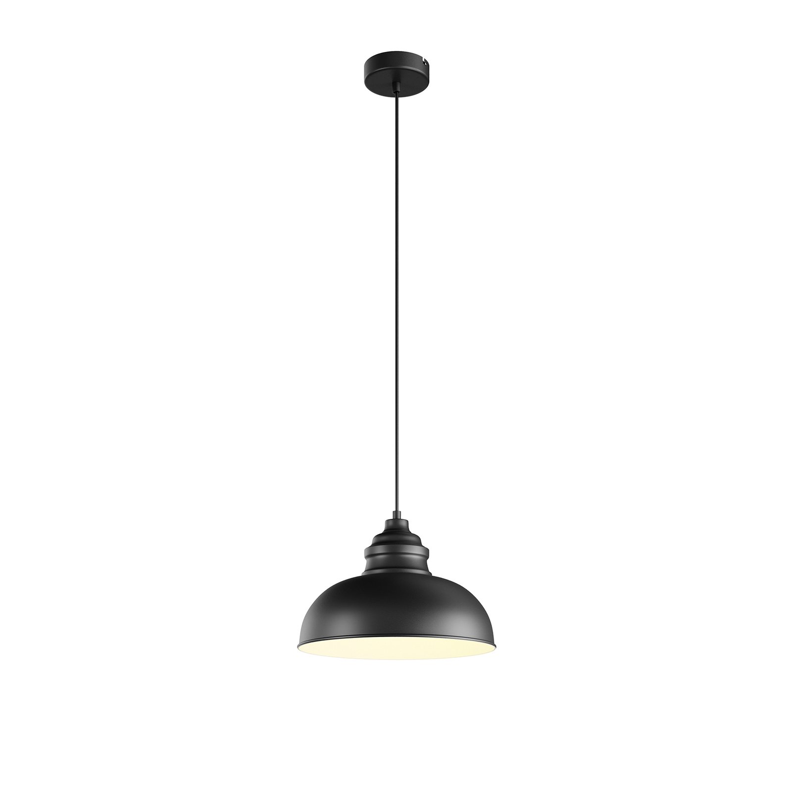 Cliona Suspension Matt Black - Lindby