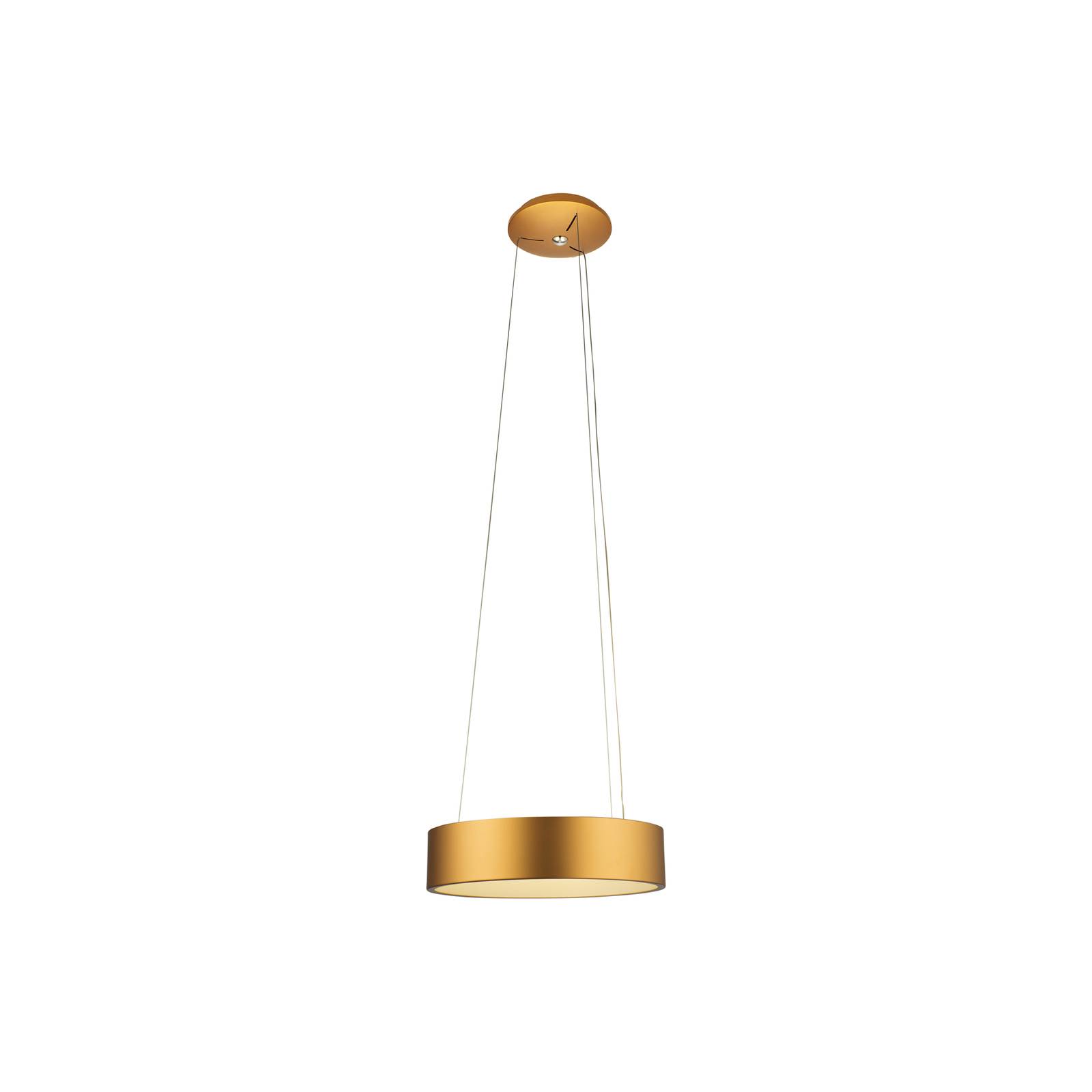Aluminor epsilon led függő lámpa ø62cm arany