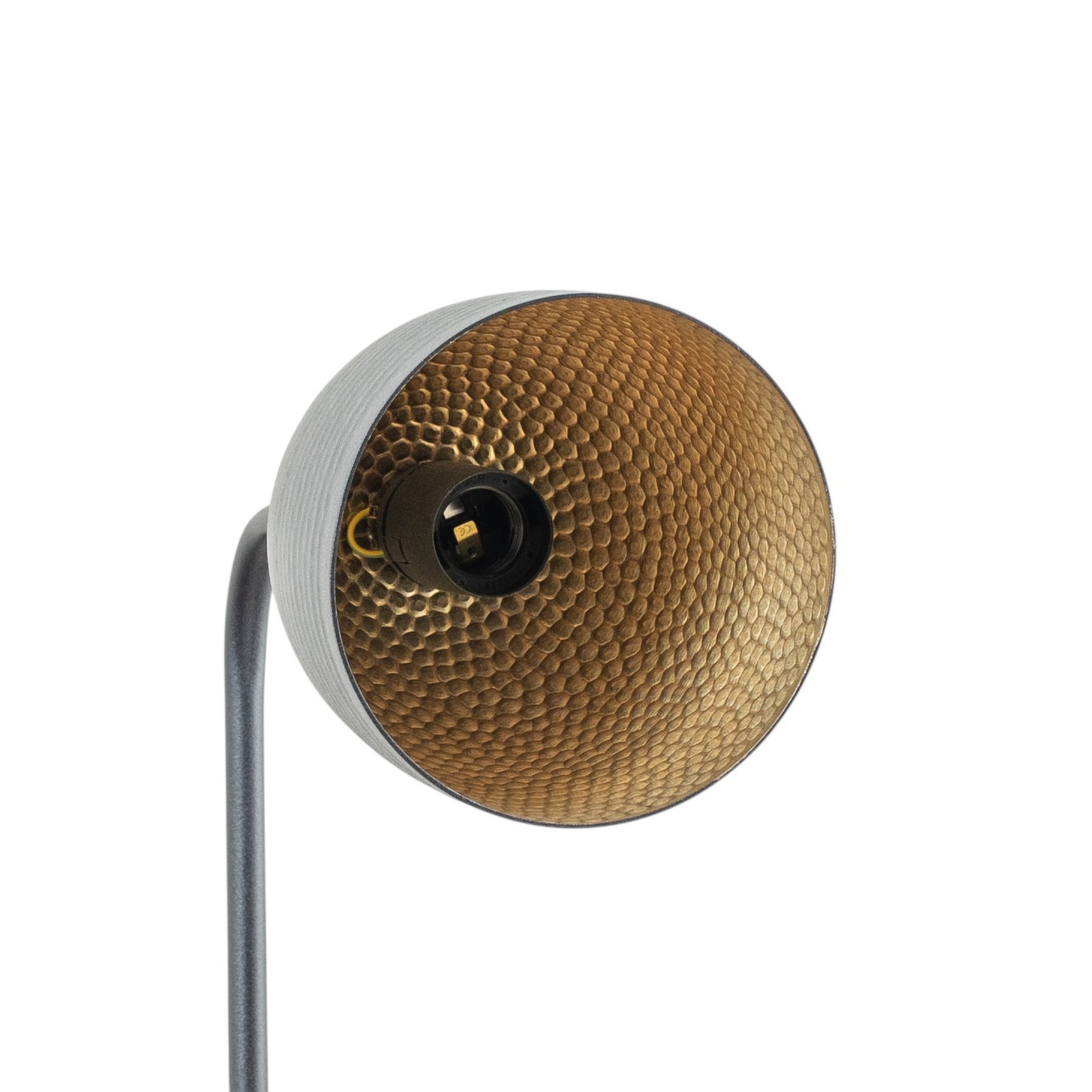 Tattoo 4090 floor lamp, black, metal, height 120 cm