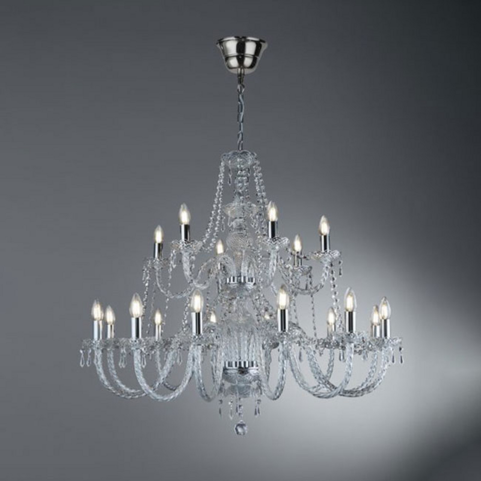 Candelabru cristal Hale 18 becuri