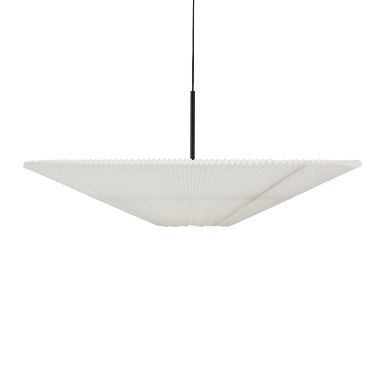 New Works LED pendant light Nebra, Ø 90 cm, white, customisable