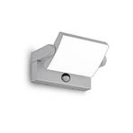 Ideal Lux LED senzorové vonkajšie nástenné svietidlo Swipe sivý kov 3 000K