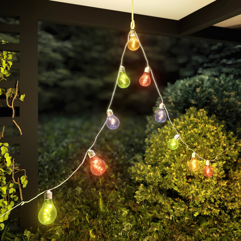 Lindby Raean LED-solcelle-lyslenke