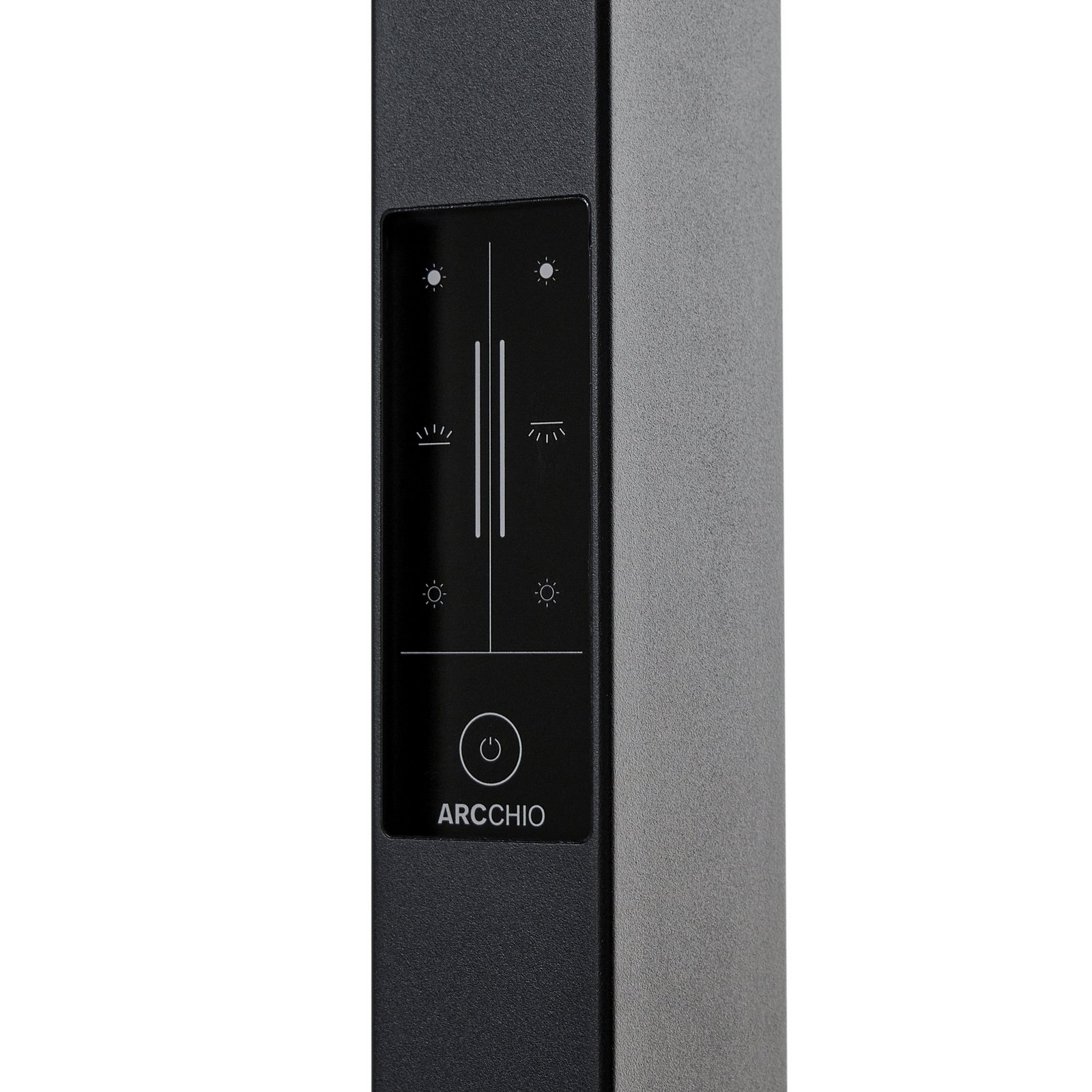 Logan LED clip-on light, black, dimmable, sensor - Arcchio Logan LED clip-on light, black, dimmable, sensor - Arcchio