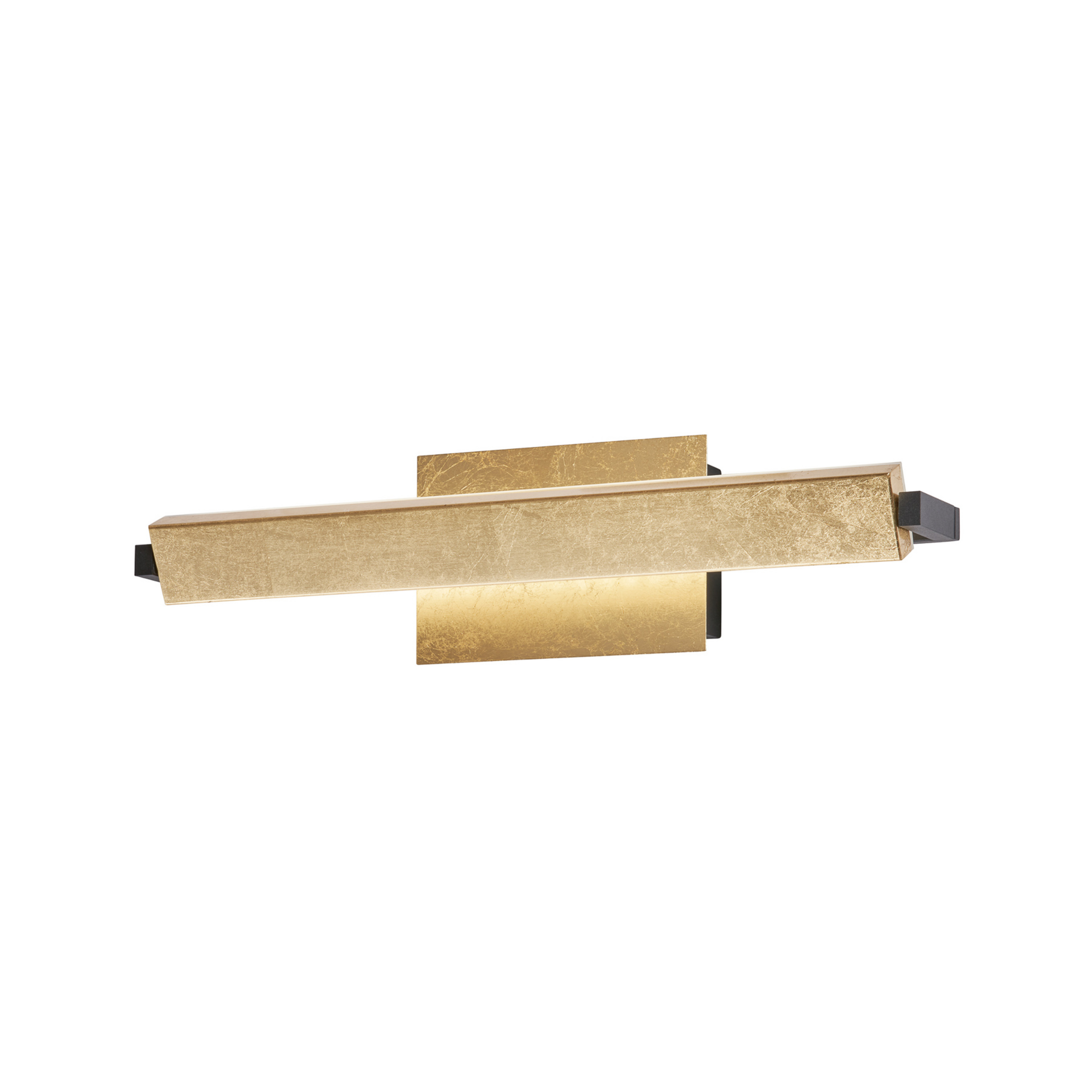 Applique a LED Pare, colore oro, larghezza 40 cm, metallo, CCT