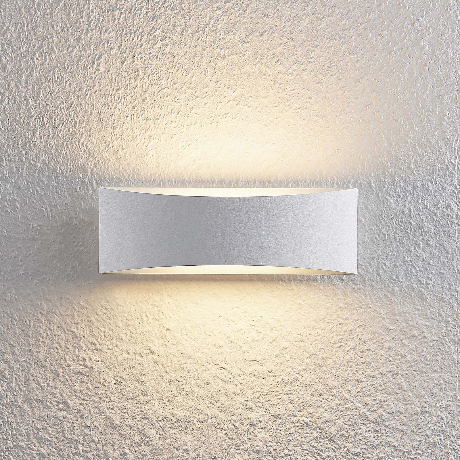 Arcchio Danta LED wall lamp, white