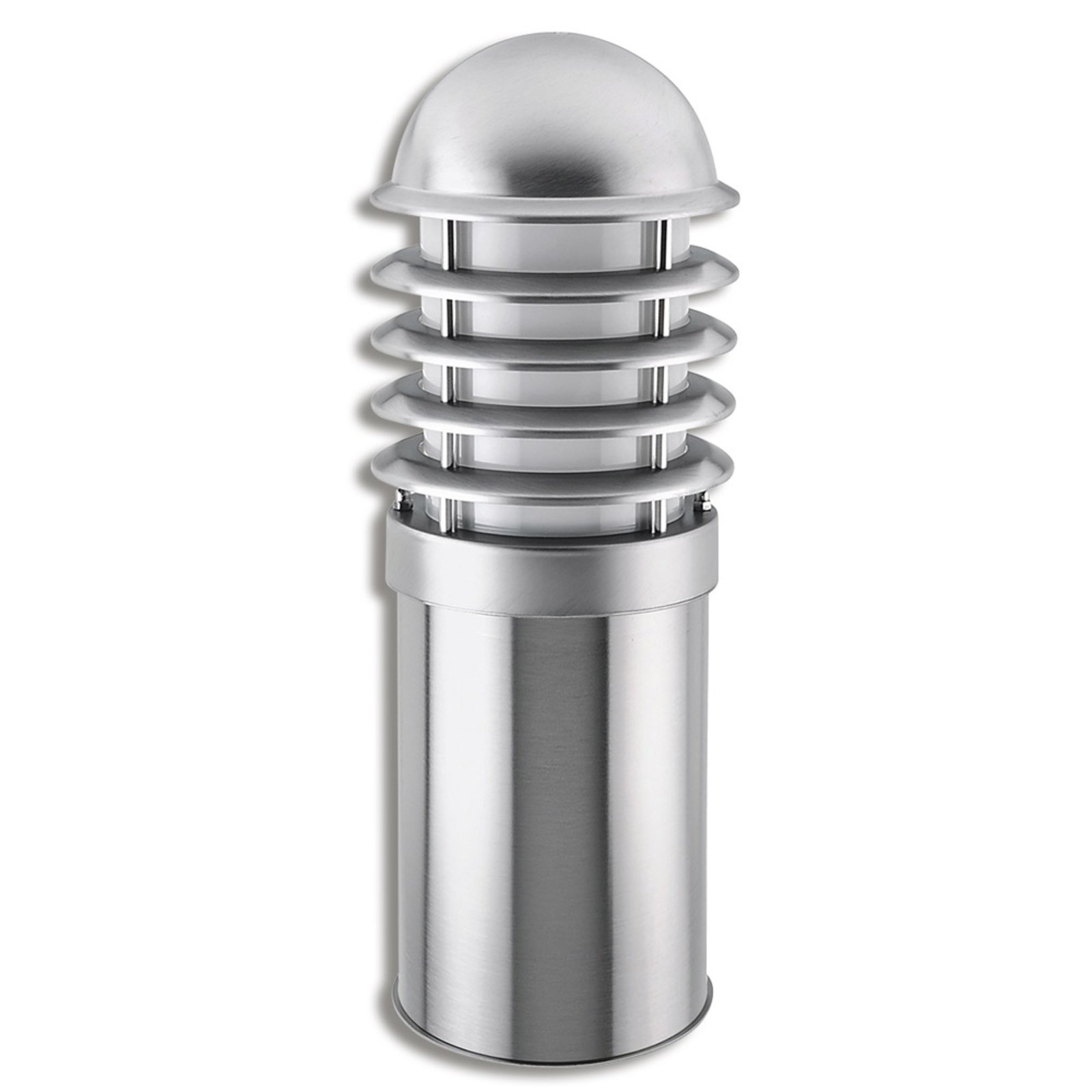 Seawater-resistant stainless steel pillar light KLAAS