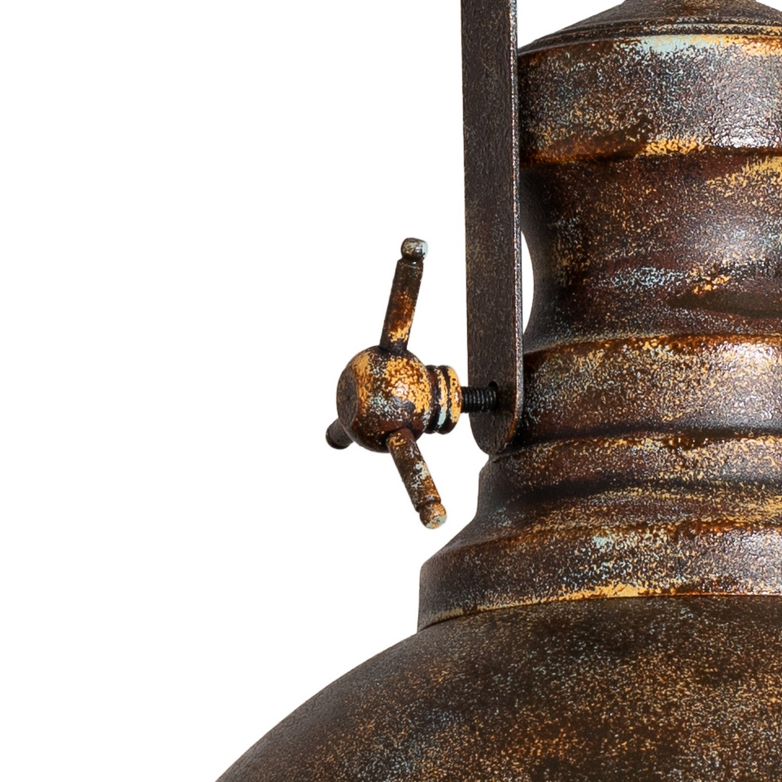 Висяща лампа Saglam, 1-пламъчна, старо месинг, Ø 30 cm, метал Висяща лампа Saglam, 1-пламъчна, старо месинг, Ø 30 cm, метал