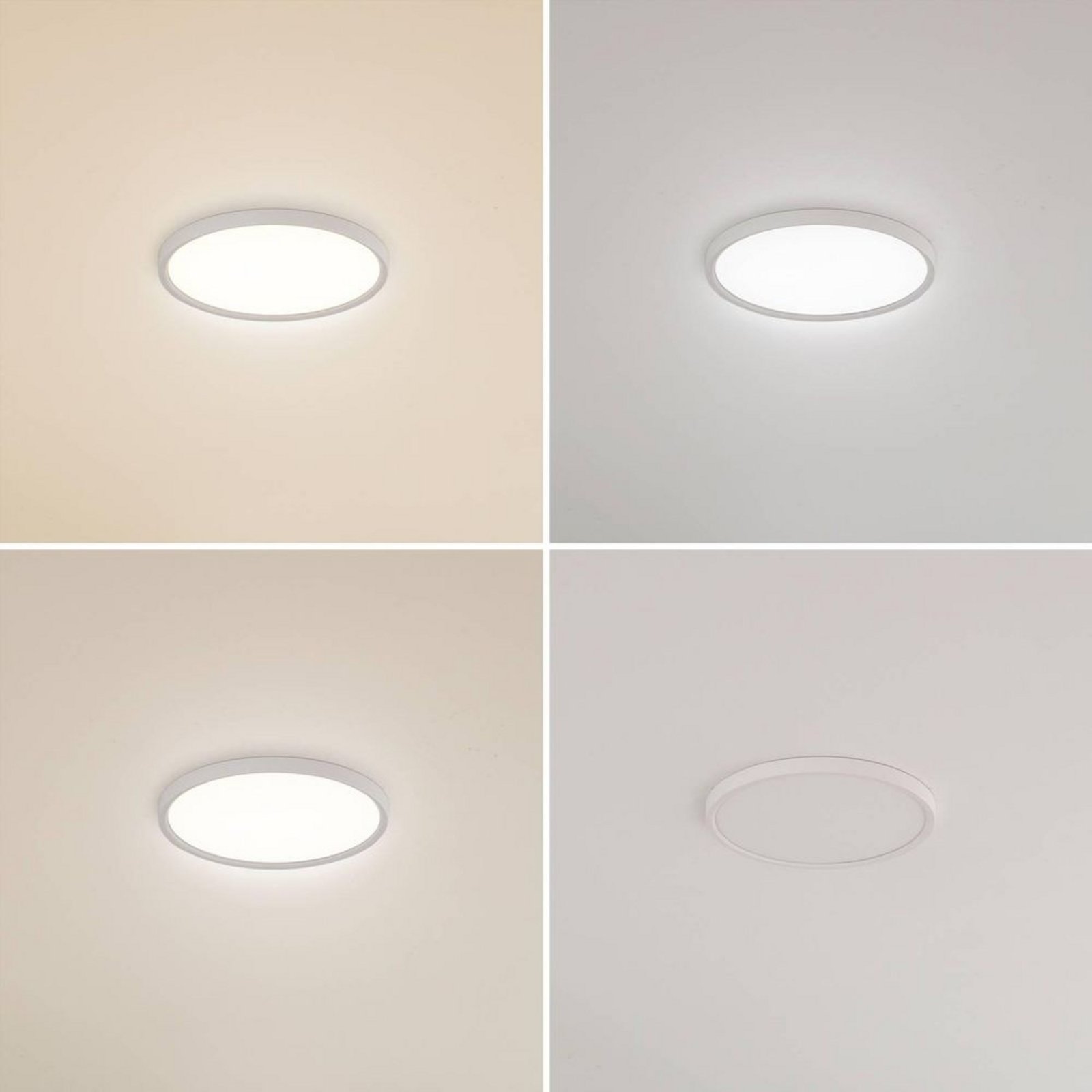 Diki LED Plafonieră Ø40 CCT White - Lindby