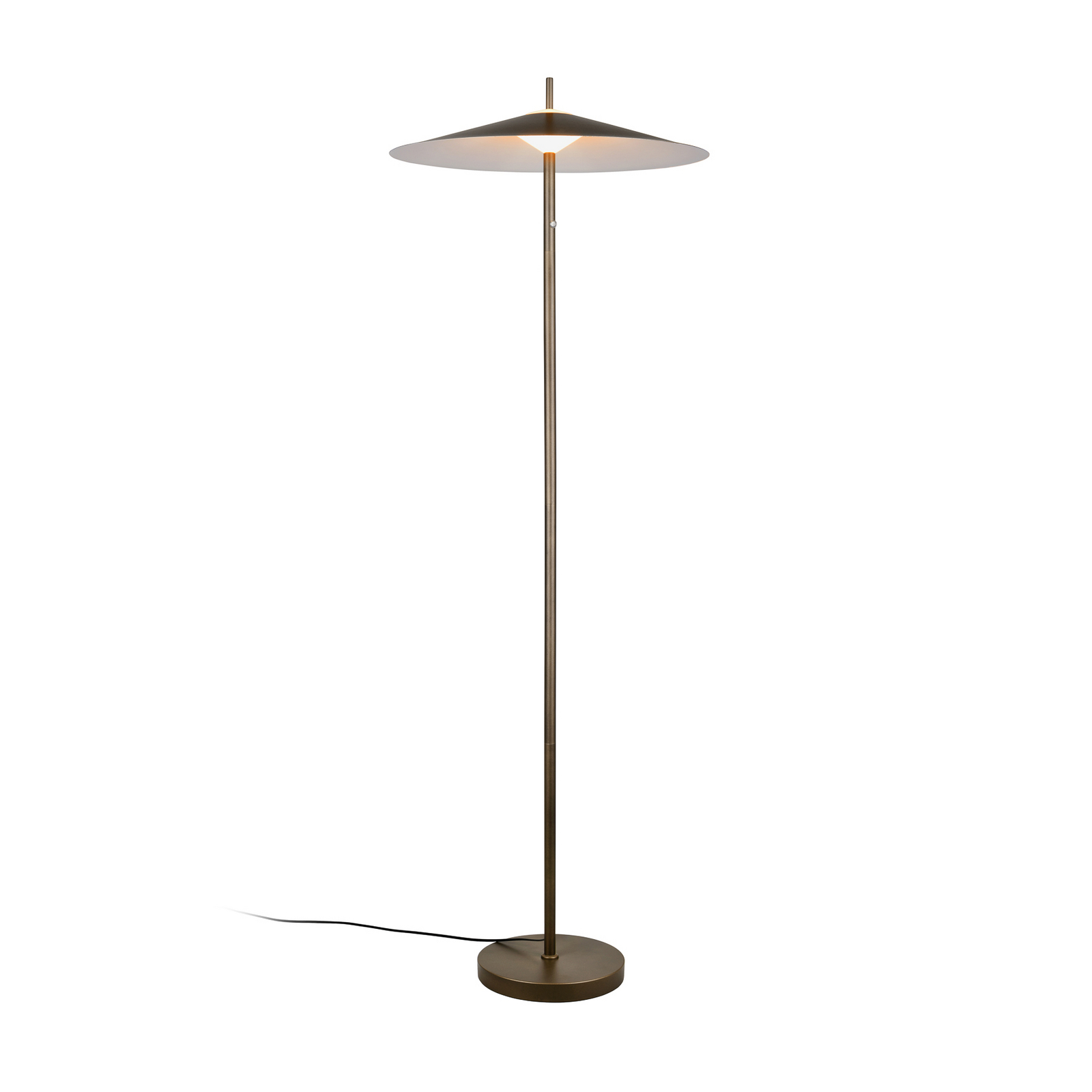 LED stāvlampa „Amalo“ platīna krāsā, augstums 145 cm, metāls, CCT LED stāvlampa „Amalo“ platīna krāsā, augstums 145 cm, metāls, CCT