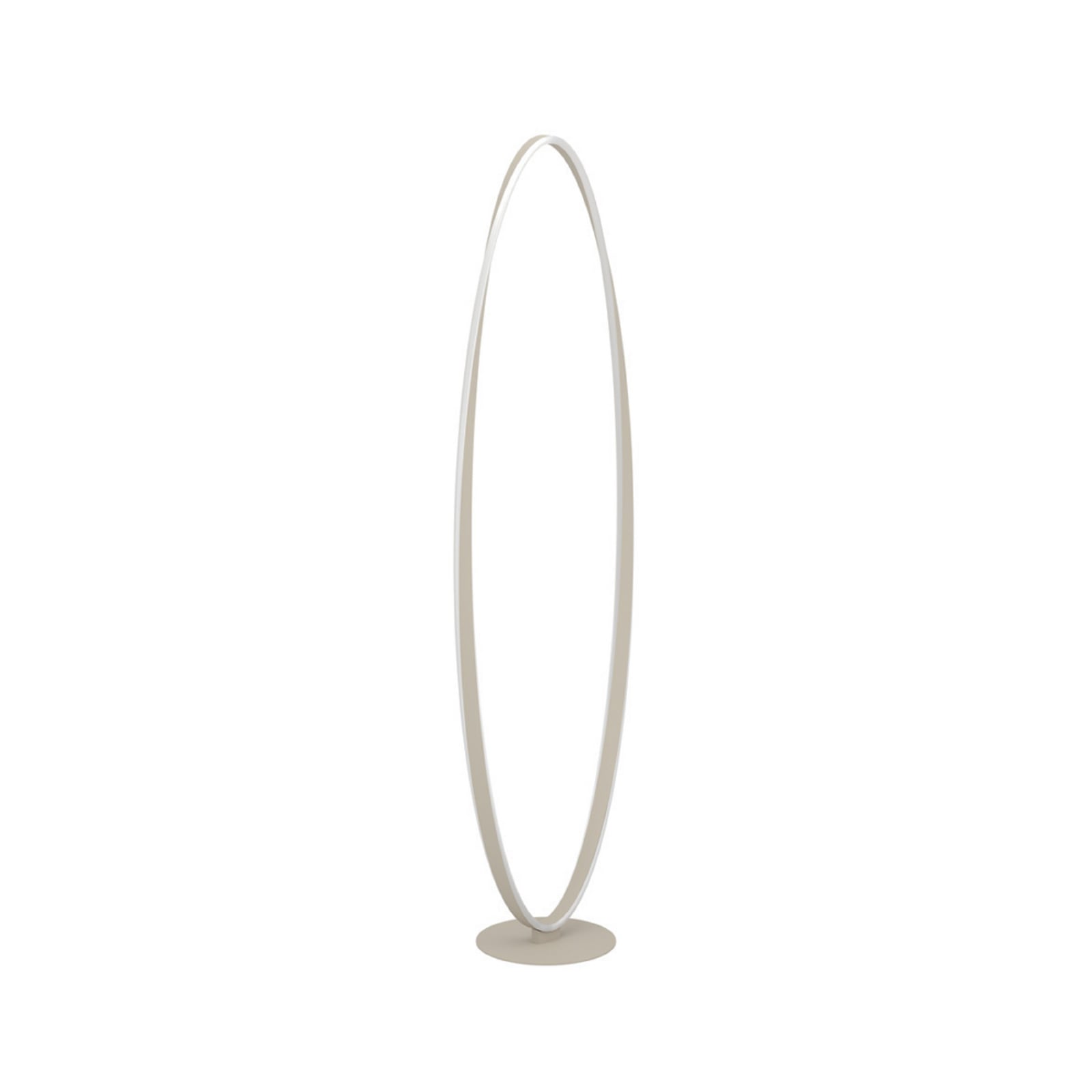 EGLO LED vloerlamp CAMEROTA, beige, hoogte 143 cm, CCT, dimbaar