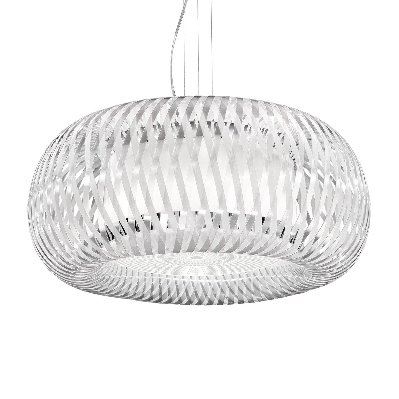 Slamp Kalatos Hängeleuchte, transparent/weiß