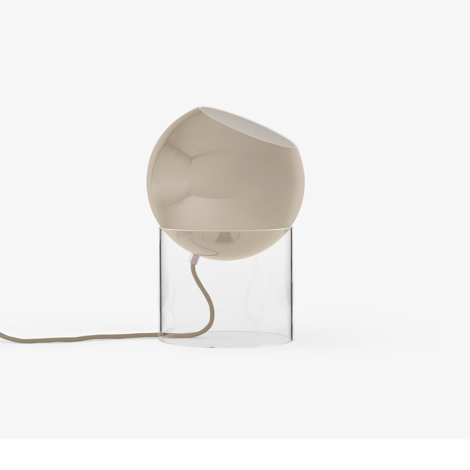 lampe de table Topan VP13 gris-beige E27 - &Tradition