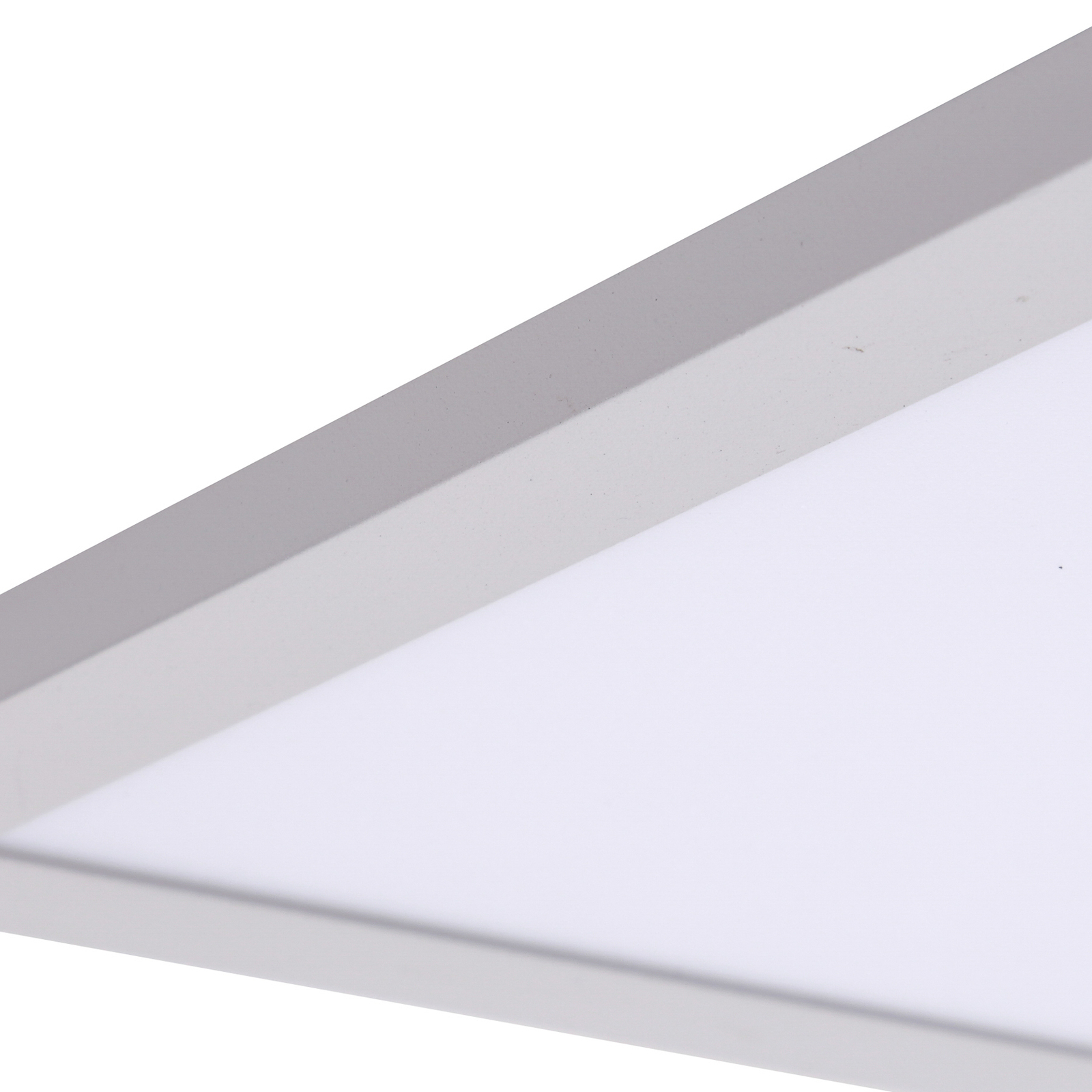 Lindby LED plošča Enhife, bela, 29,5 x 29,5 cm, aluminij