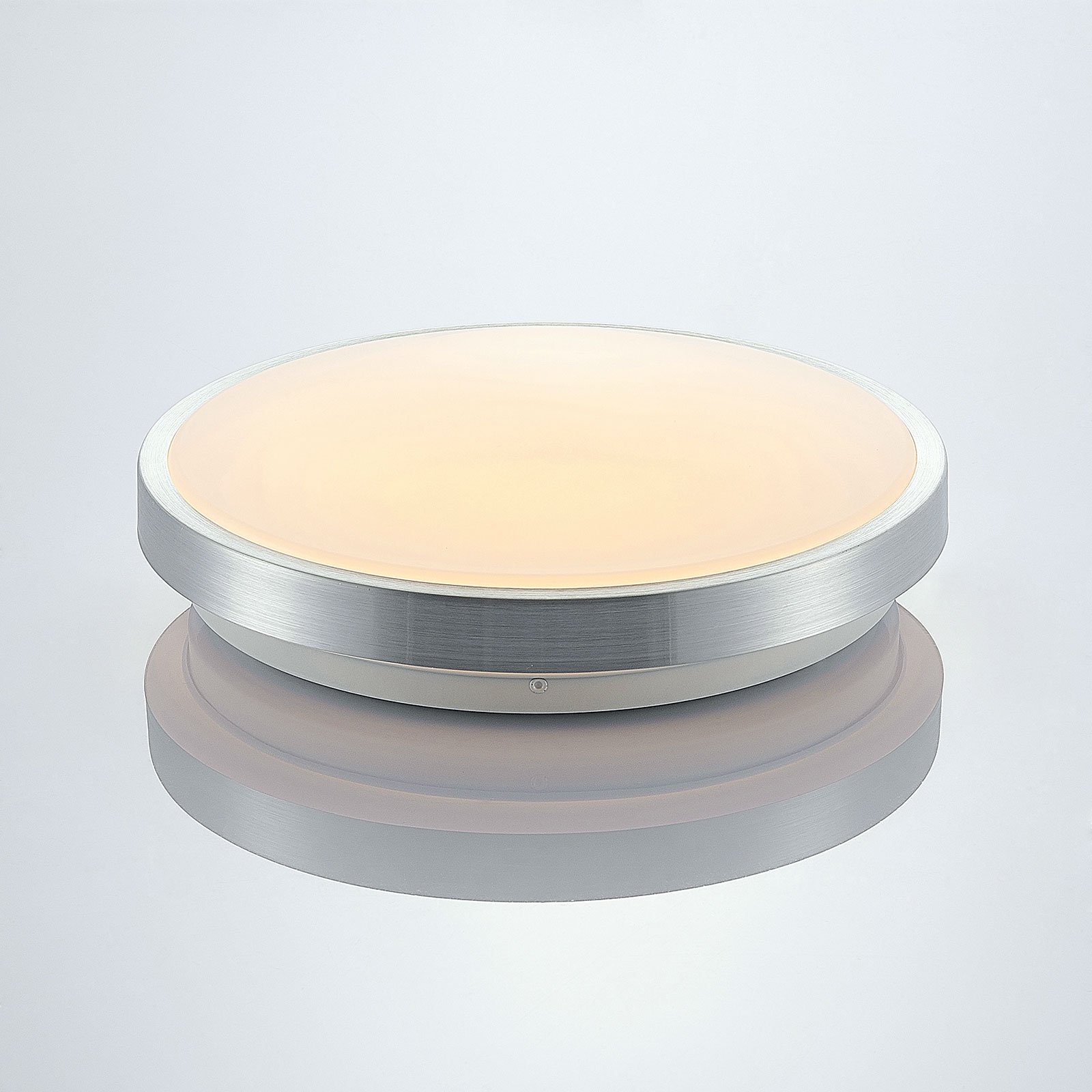 Emelie Ceiling Lamp Alu/White - Lindby