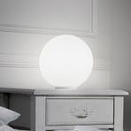 Ideal Lux Настолна лампа Mapa, Ø 40 cm, опално стъкло, сферична, E27