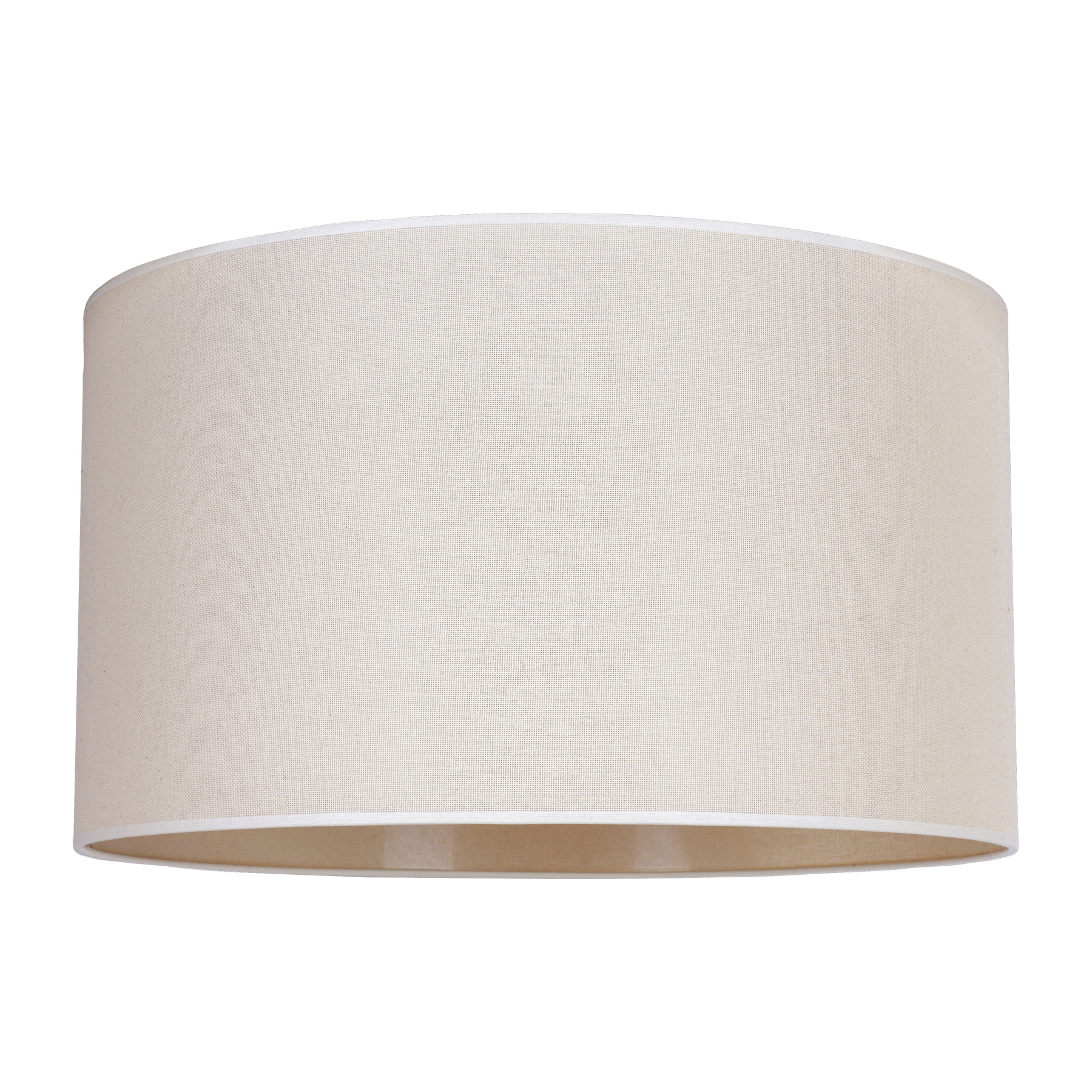 Abat-jour Roller, beige, Ø 40 cm, hauteur 22 cm