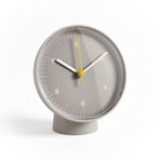 Table Clock Tischuhr grau Kunststoff Höhe 14 cm - HAY