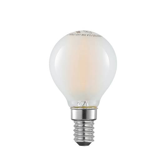 LED-lamppu E14 4W 2700K matta golfpallolamppu