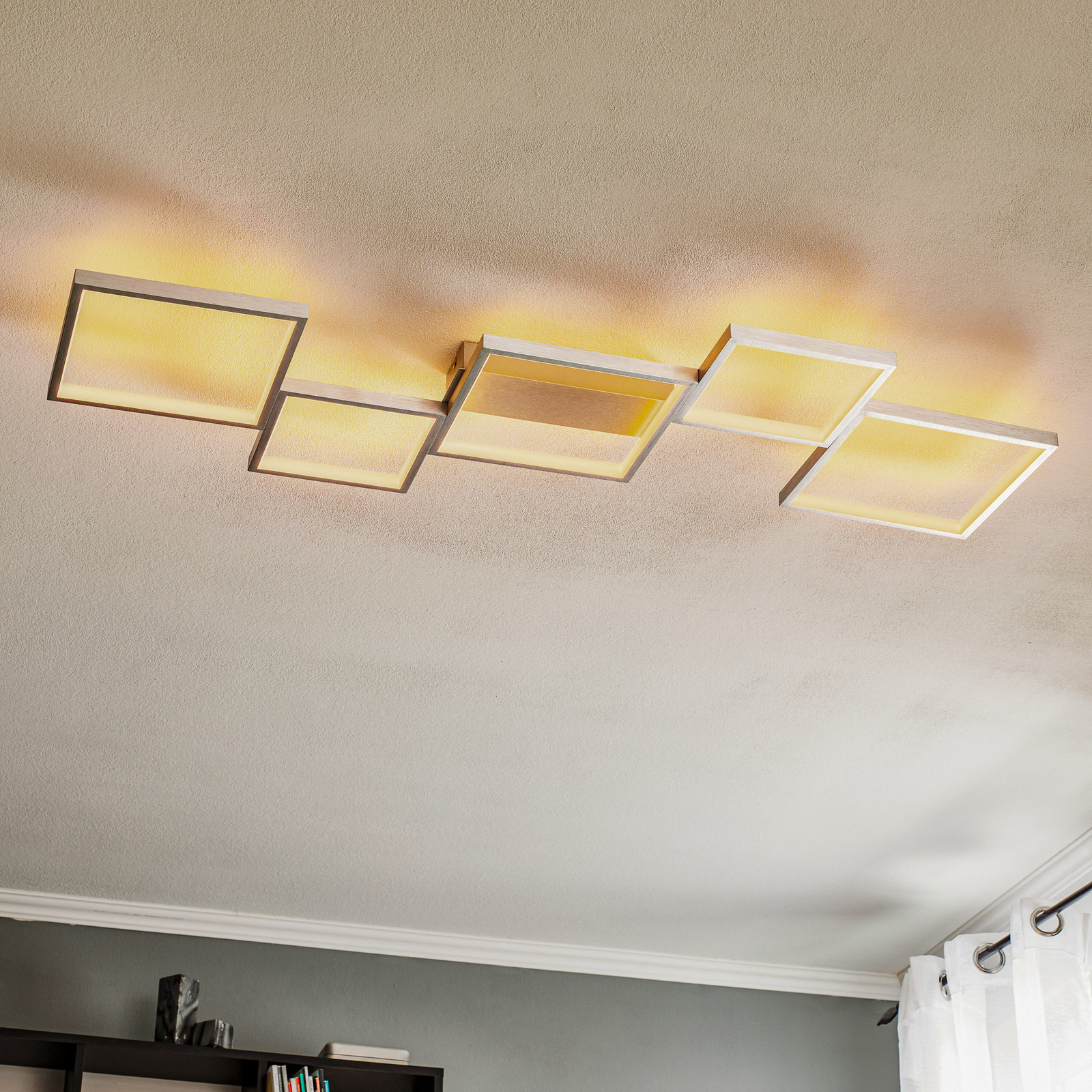 LED-Deckenleuchte Sorrento 120x48cm, dimmbar