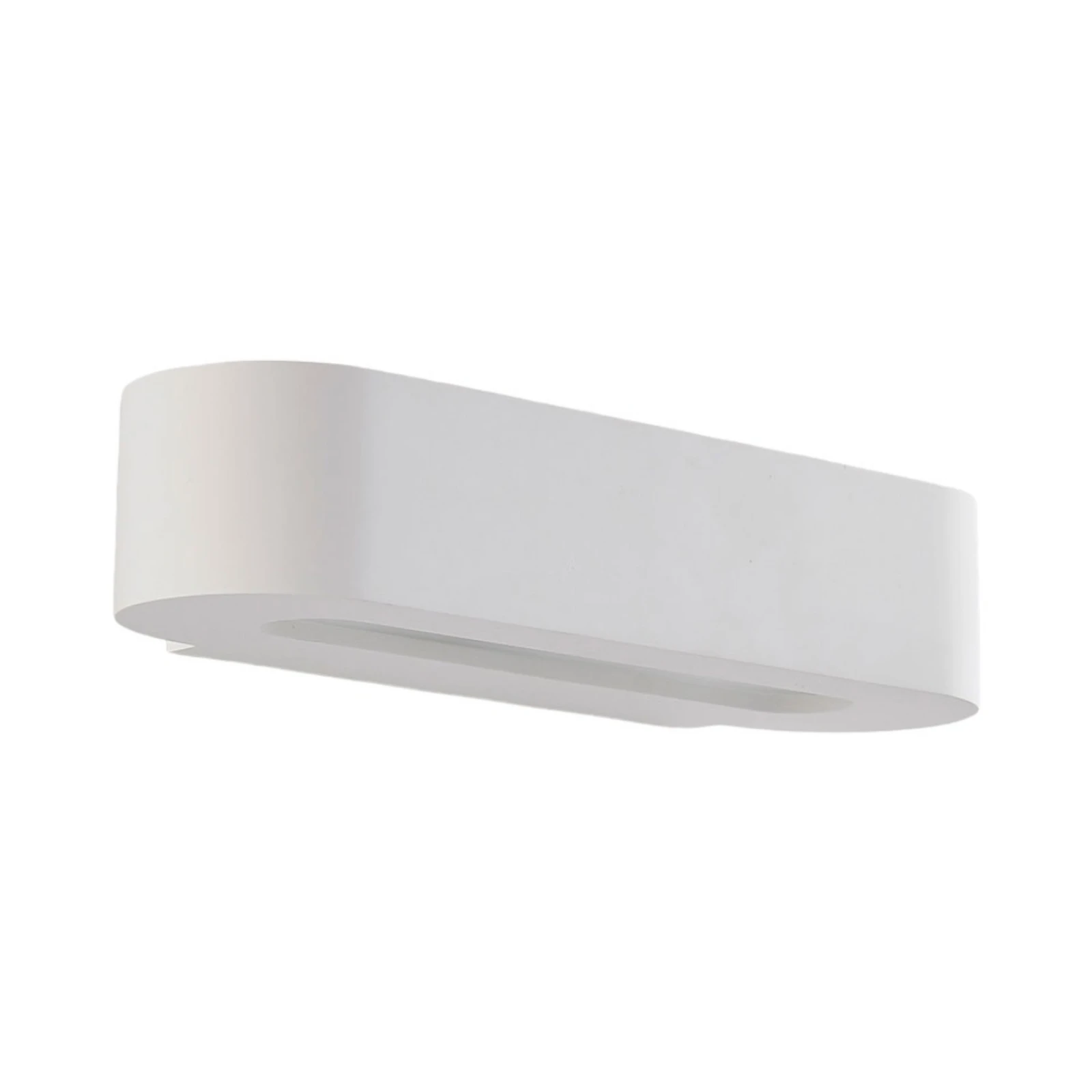 Lindby fali lámpa Fioni, fehér, vakolat, G9, 6,5 cm, festhető
