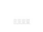 Ripple Small Glasses Set of 4 Frosted - Ferm Living