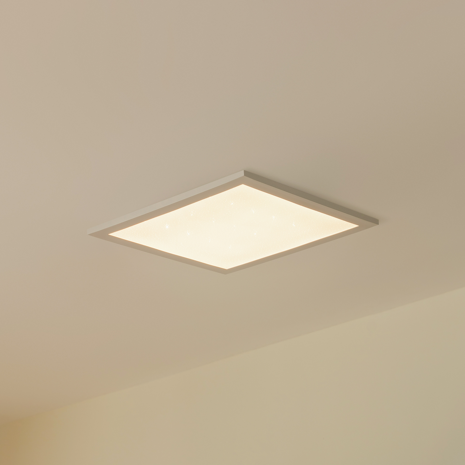 Lindby Kenma panel LED, CCT, 29,6 cm x 29,6 cm