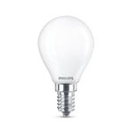 Κλασικός λαμπτήρας LED Philips E14 P45 6.5W 2.700K ματ