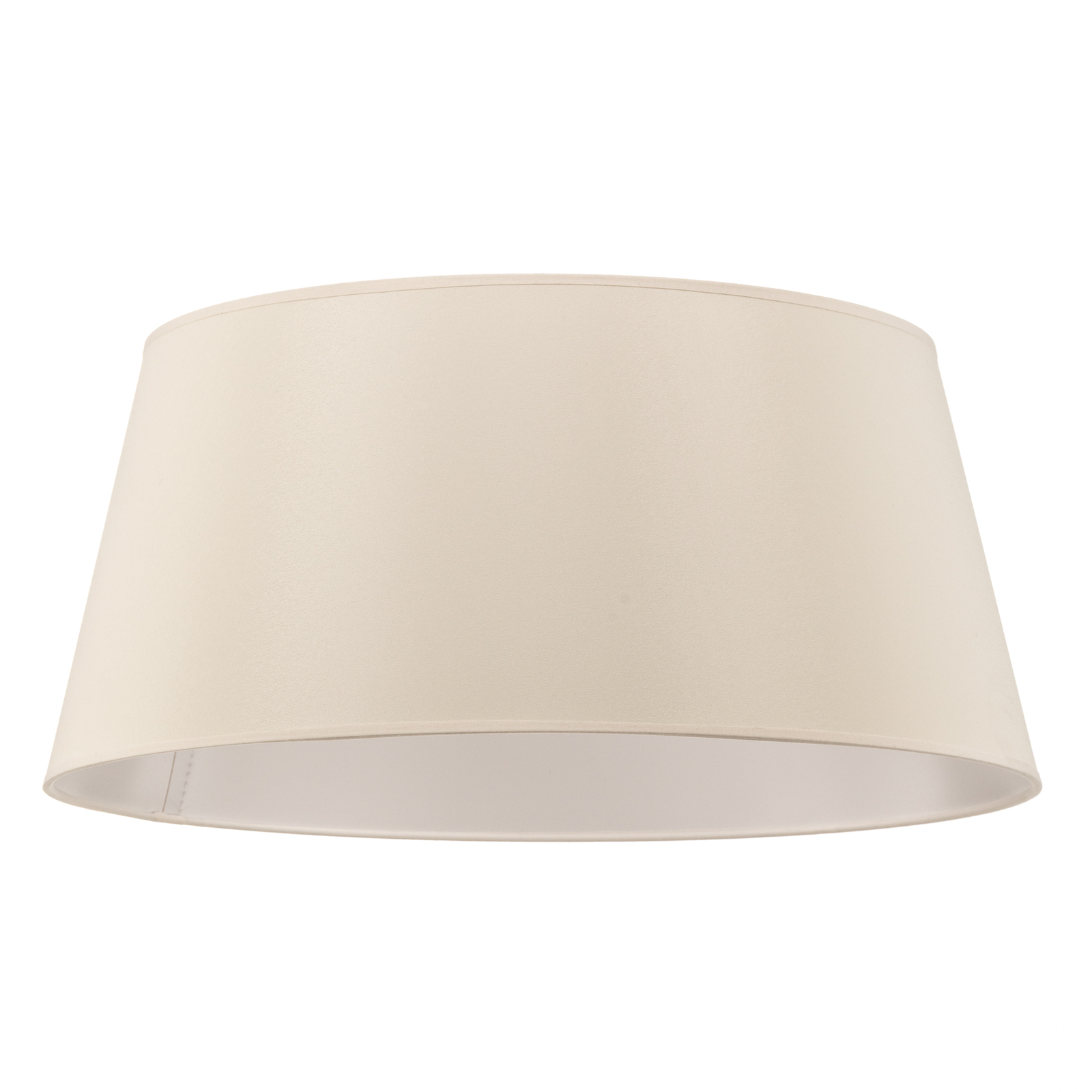 Cone lampshade height 22.5 cm, chintz ecru/white