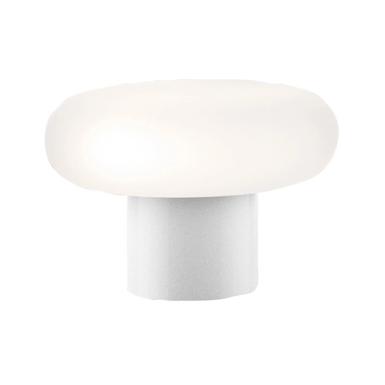 Artemide Itka LED настолна лампа, бяла керамична основа