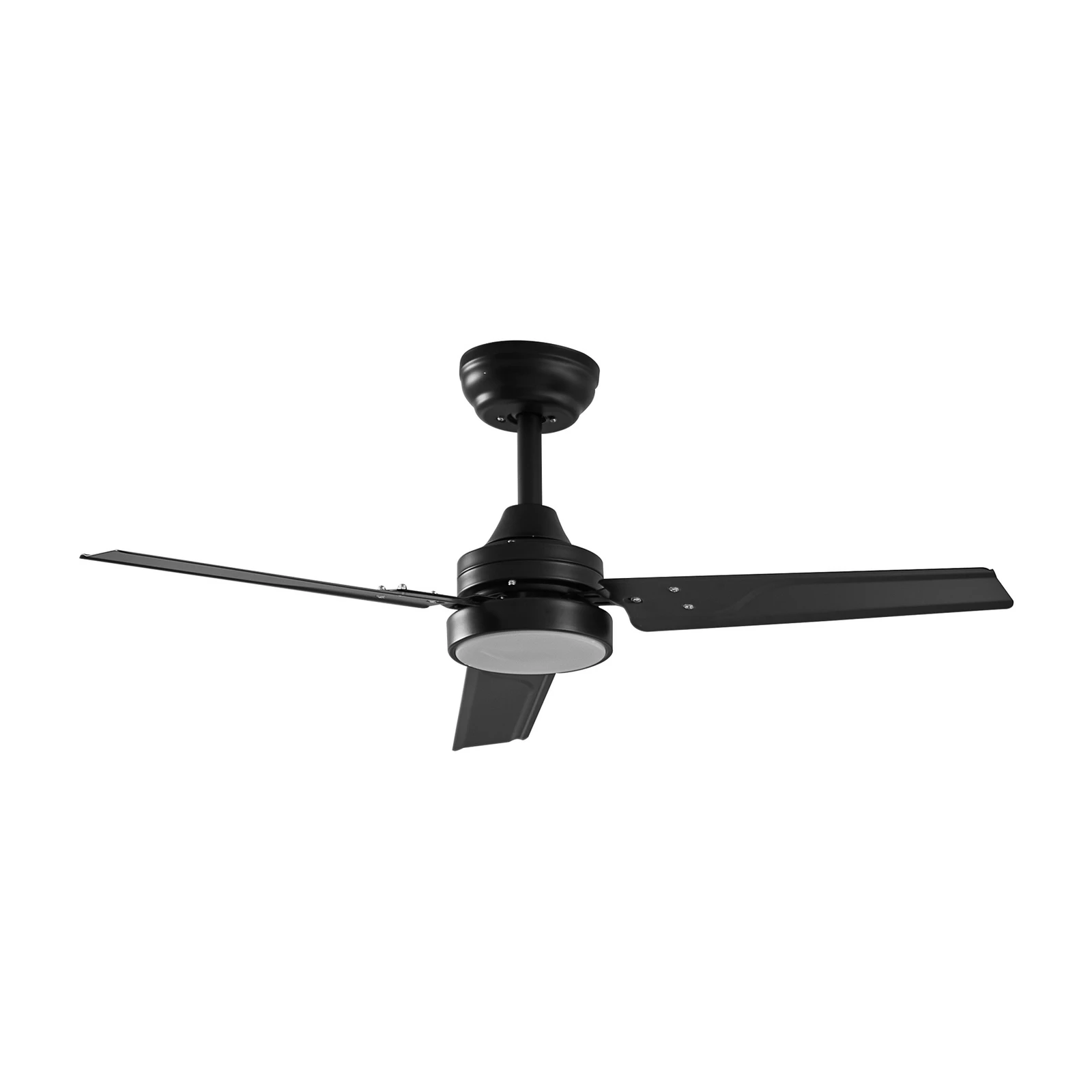 Ventilateur de plafond LED Lindby Aerallo, noir, CCT, silencieux