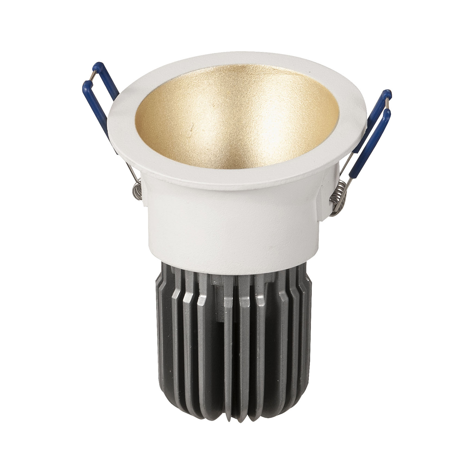 LED-Einbaulampe Toodle rund asymmetrisch 3.000K