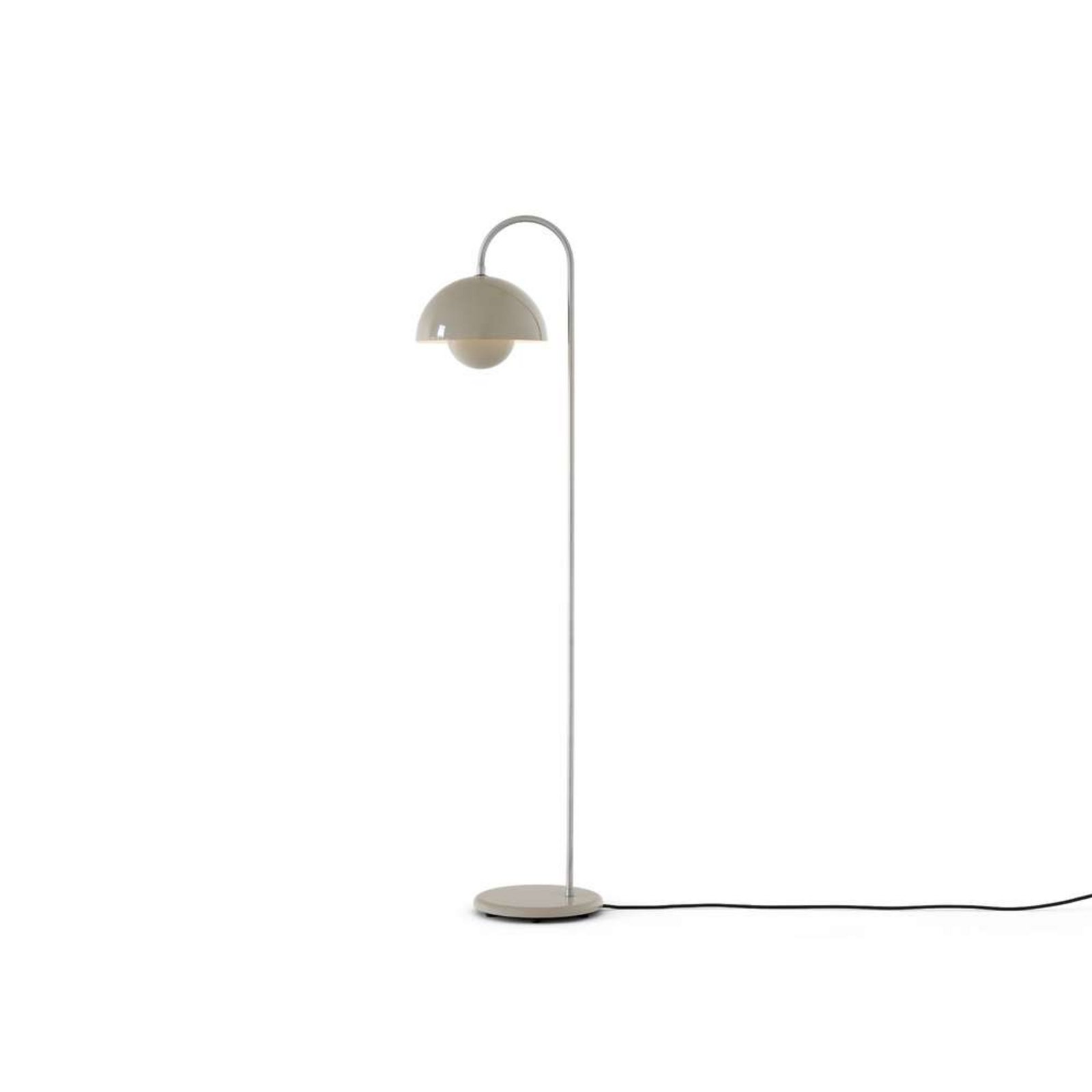 Flowerpot VP12 Lampadar Grey Beige - &Tradition