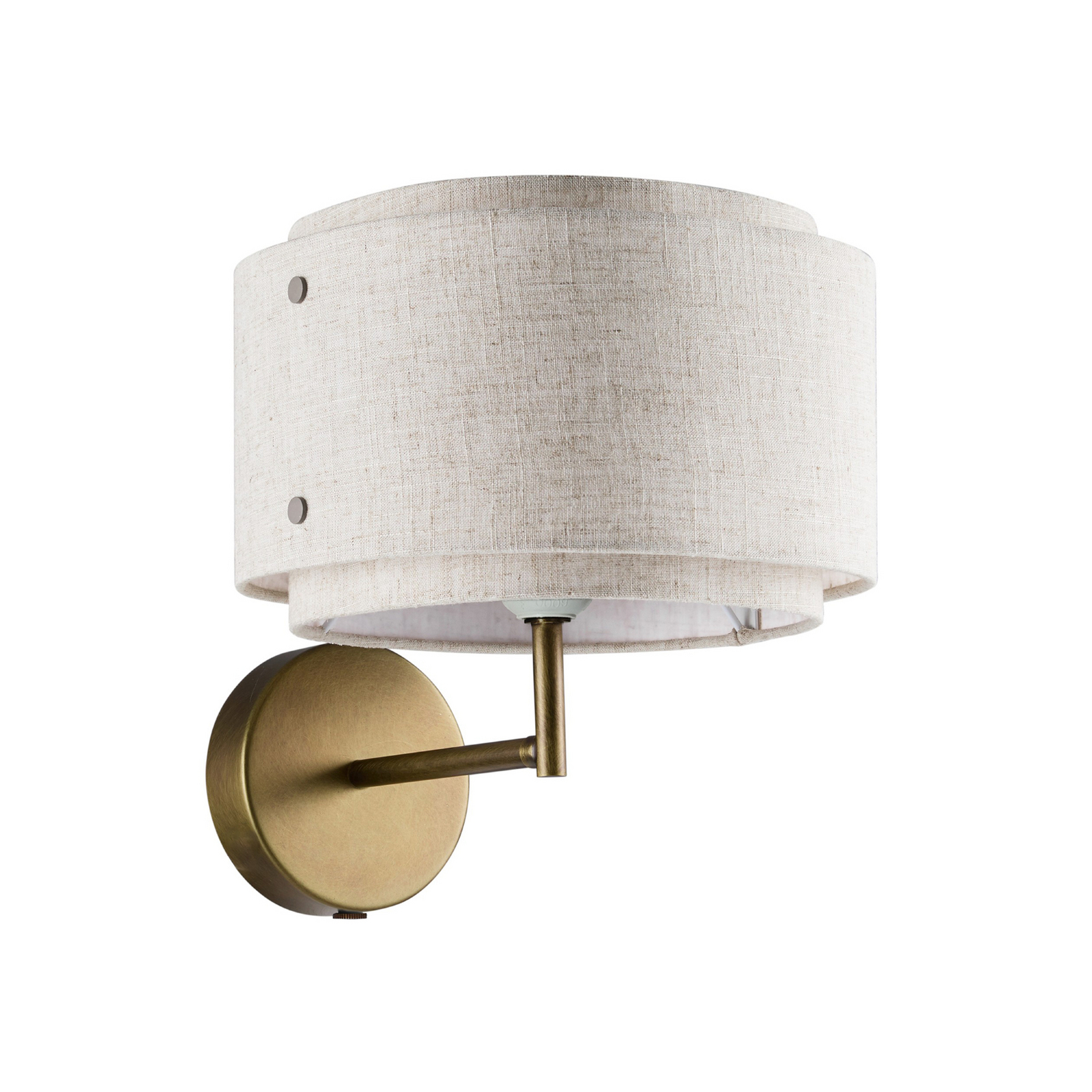 Takai wall light, beige, fabric - DFTP Takai wall light, beige, fabric - DFTP