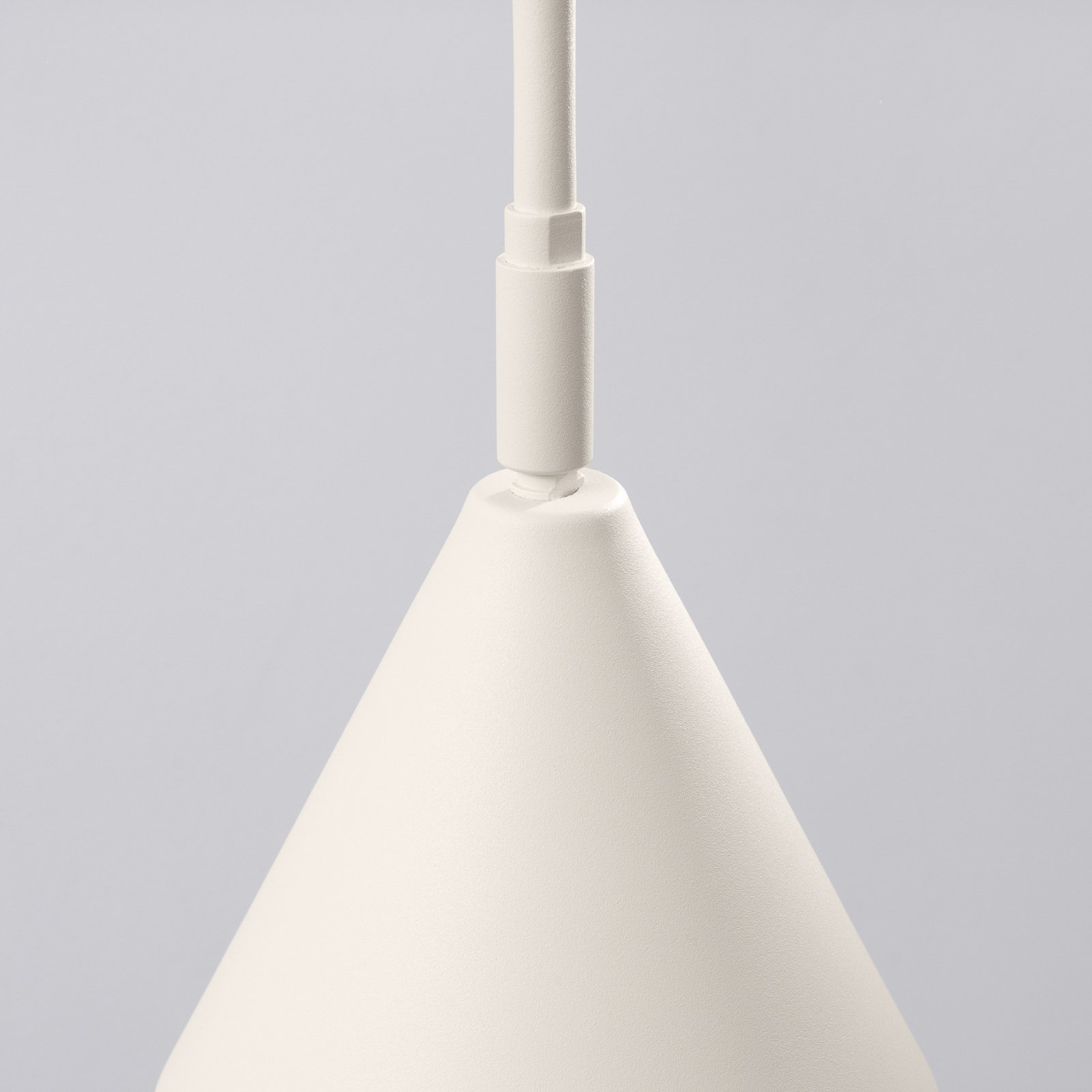 Wandleuchte LYS, beige, Ø 14 cm, Metall, Stecker, E14