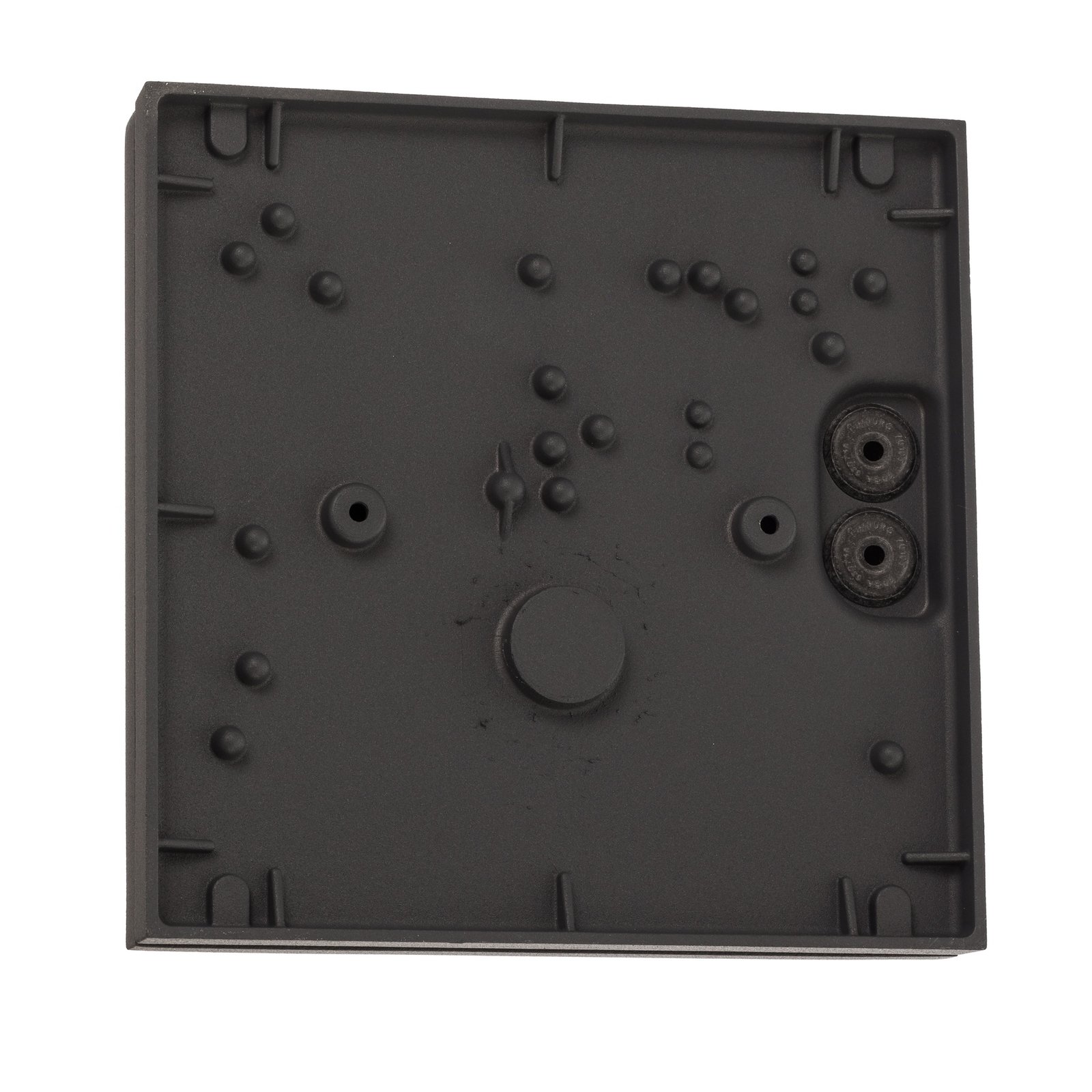 BEGA LED outdoor wall light 22256 K3, DALI, graphite, cast aluminium