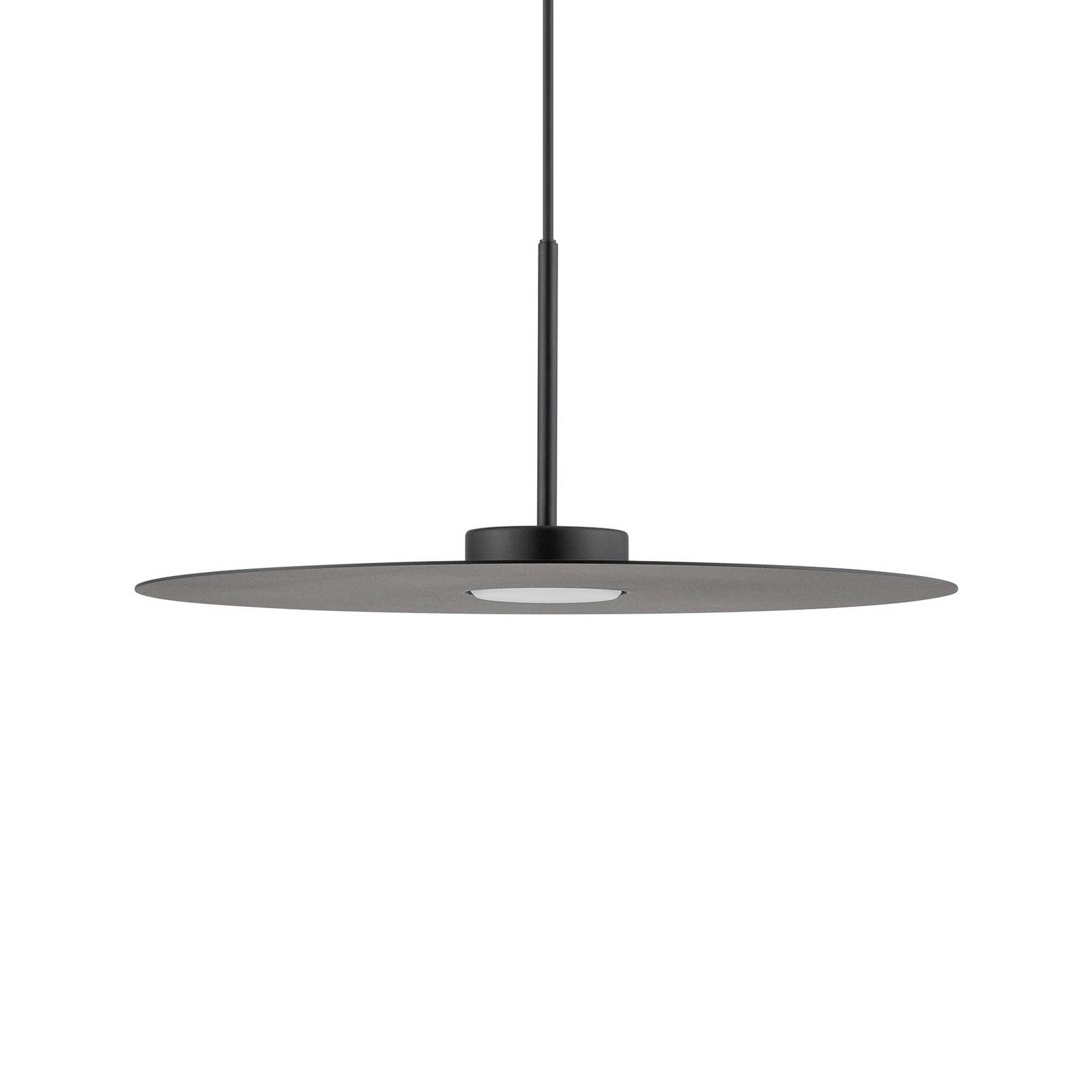 Hängeleuchte Simone, schwarz, Stahl, Ø 40 cm, GX53 günstig online kaufen