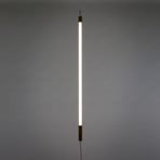 SELETTI LED lamp Linea, wit, houten details, universeel