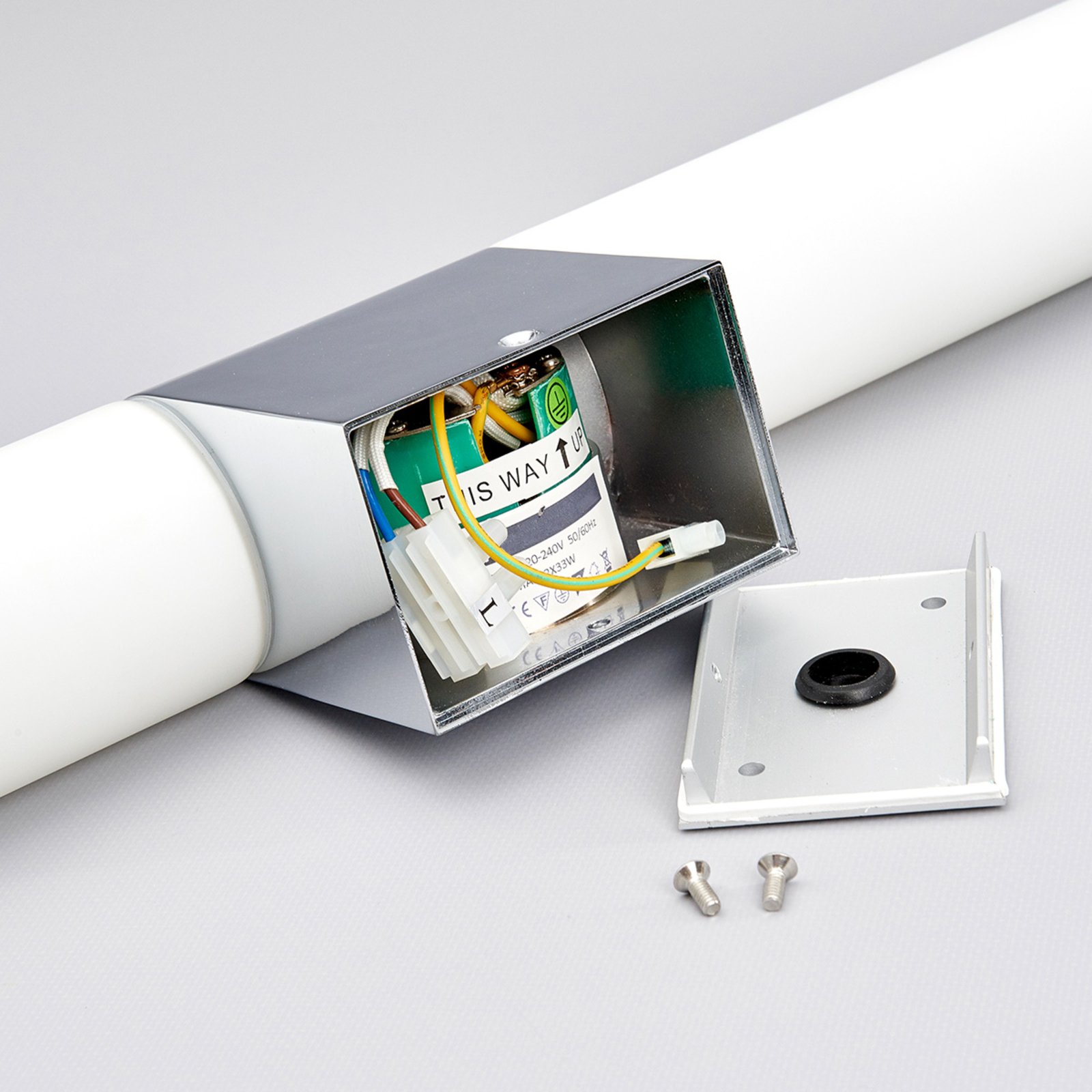 Ziva Wandleuchte Chrome - Lindby