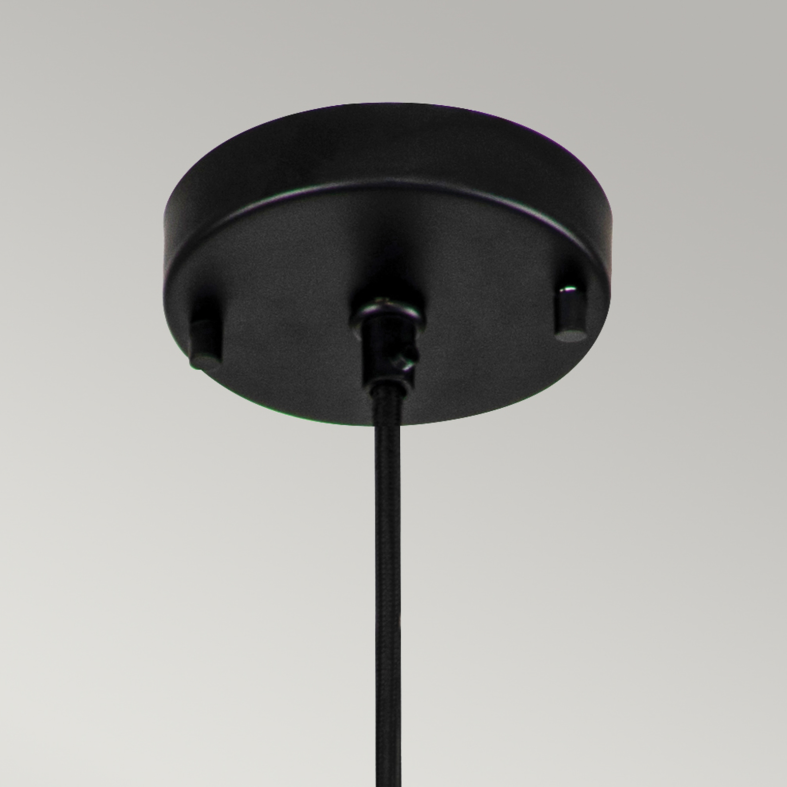 Hanglamp Etoile 1-lamp Ø 17,8 cm zwart mat
