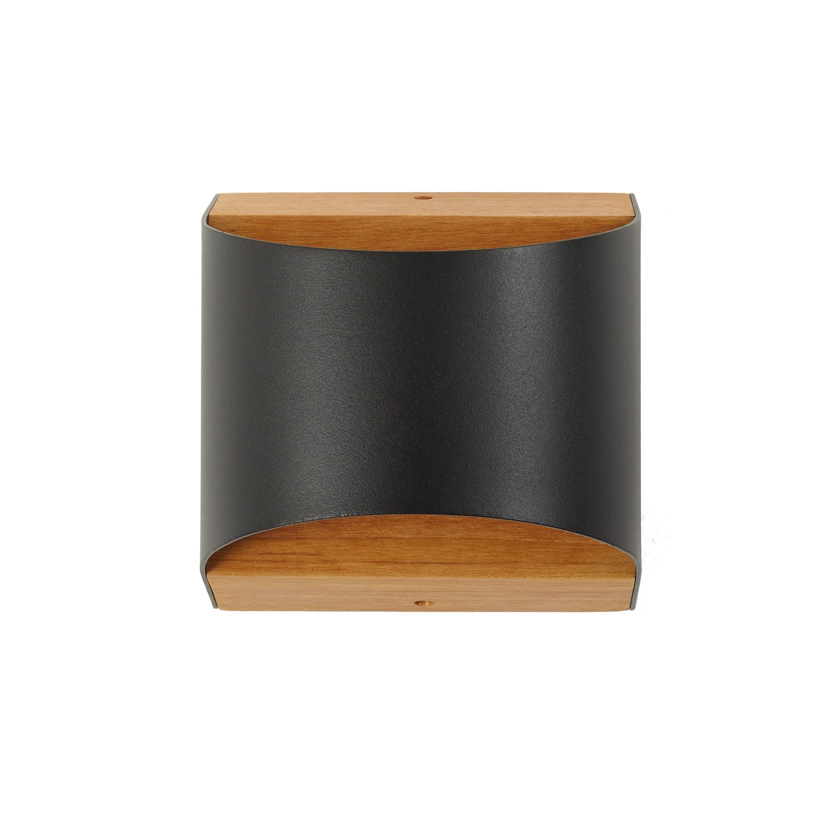Lindby utendørs LED-vegglampe Lenore, svart, metall, 13,5 cm