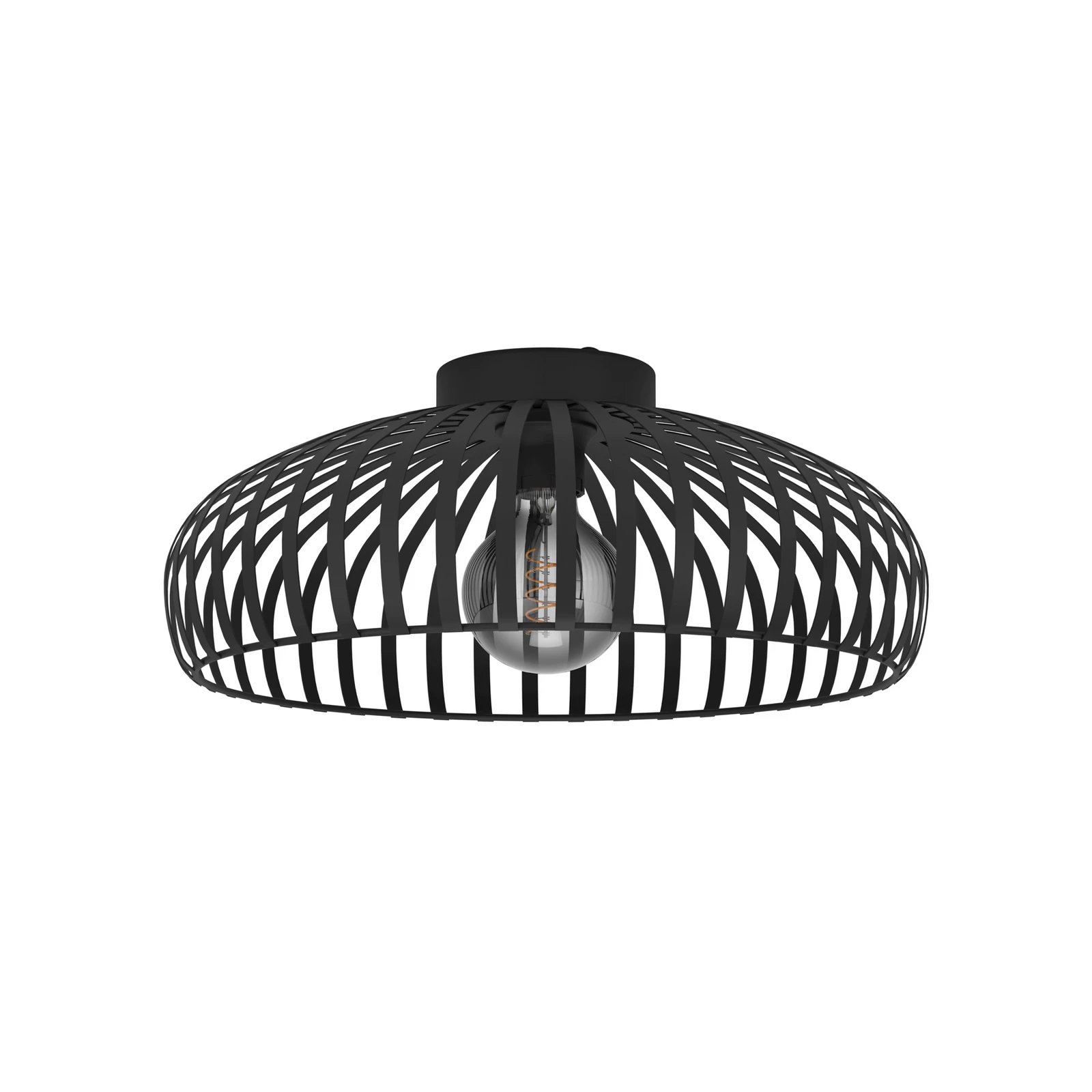 EGLO Mogano 3 Deckenleuchte, Käfigschirm, Ø43cm