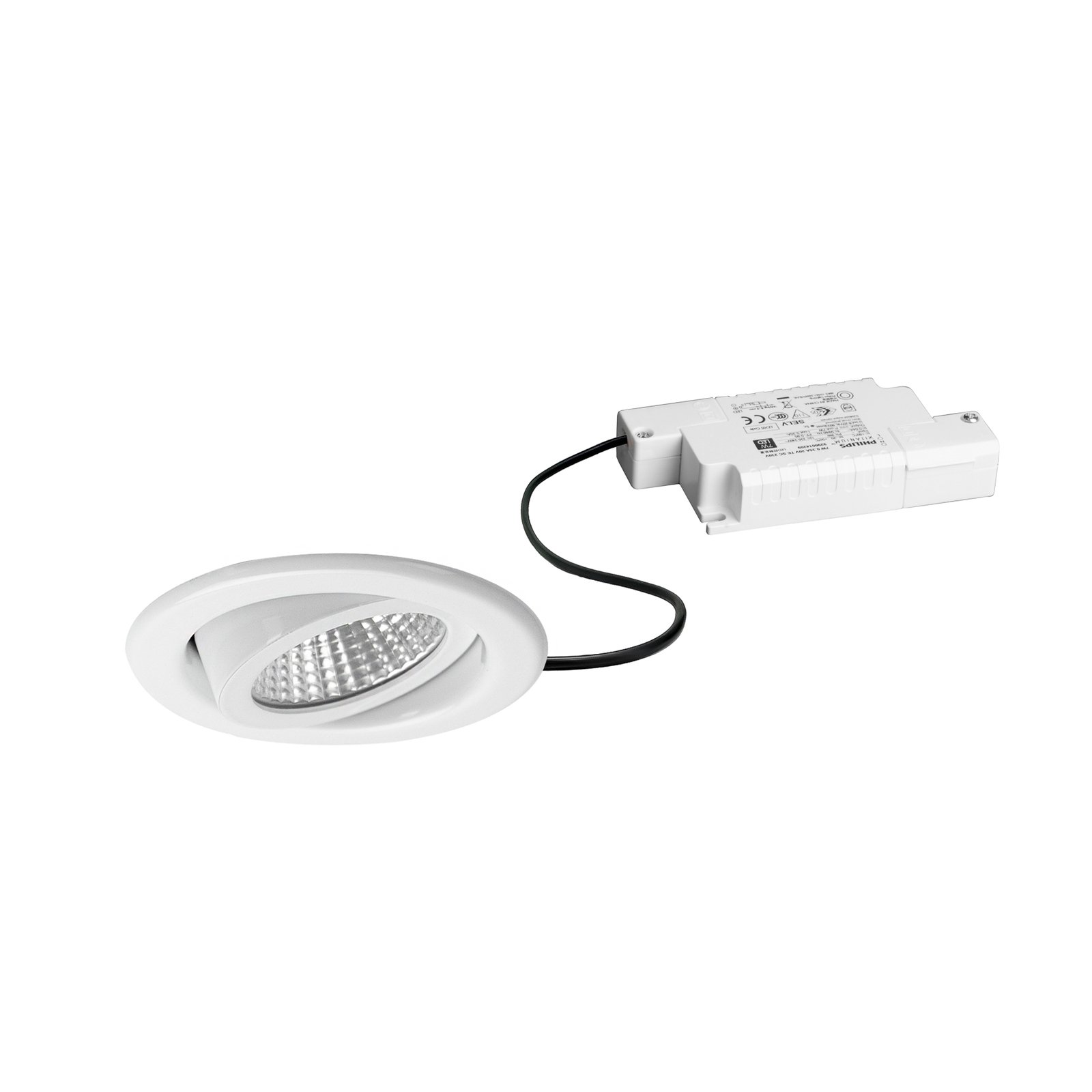 BRUMBERG LED-Einbauspot BB09, RC-dimmbar, weiß